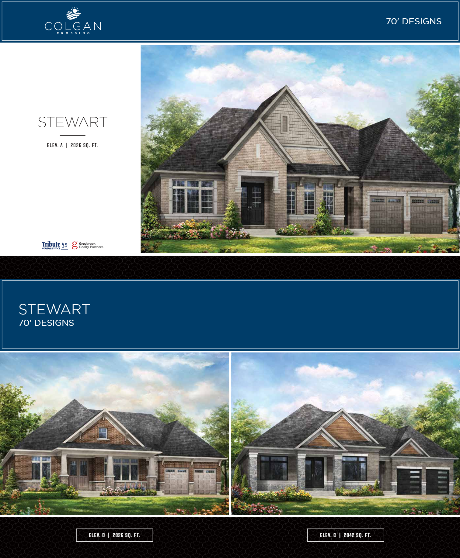 Stewart - Elev. B floor plan