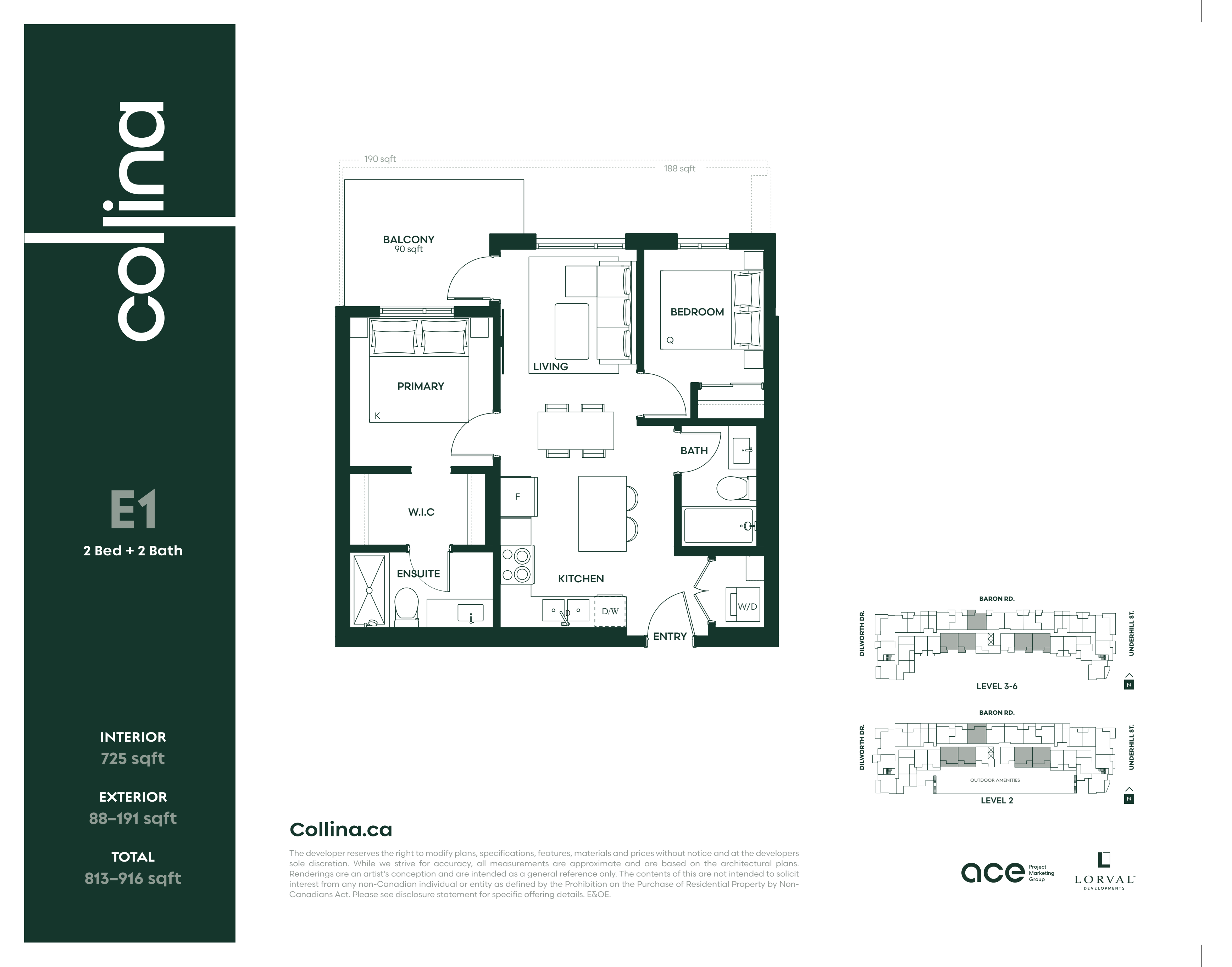 E1 floor plan