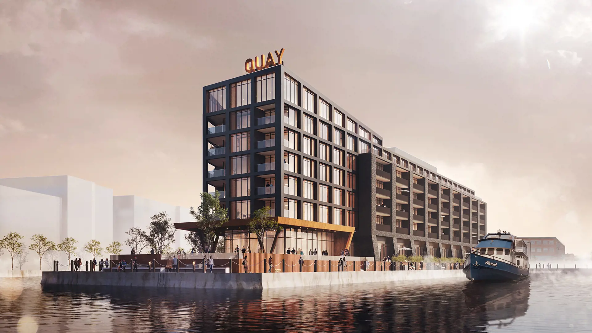 Collingwood Quay Condos, Collingwood. Artist’s rendering.