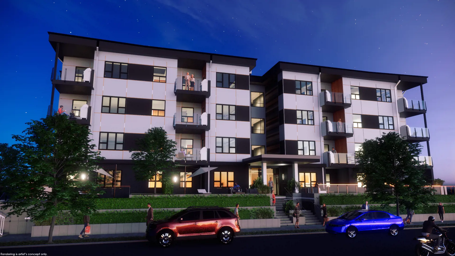 COMPASS North Kelowna rendering