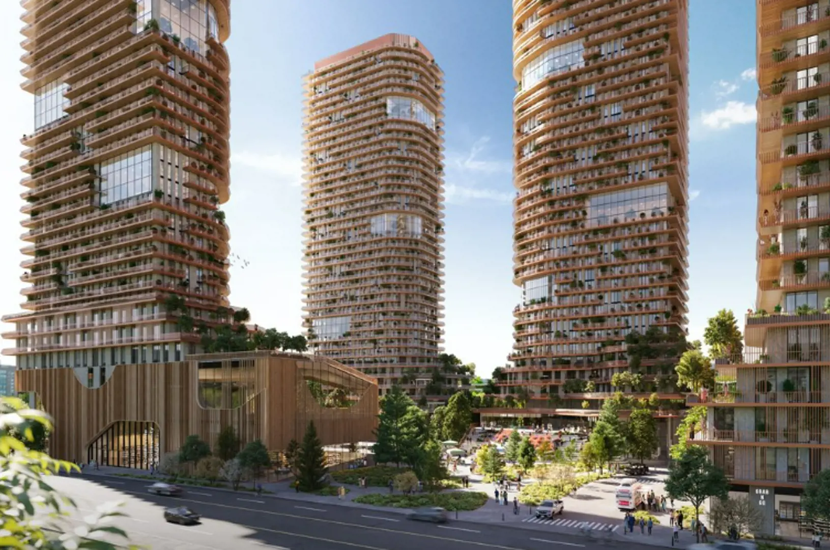 Connecting Cooksville, Mississauga. Artist’s rendering.