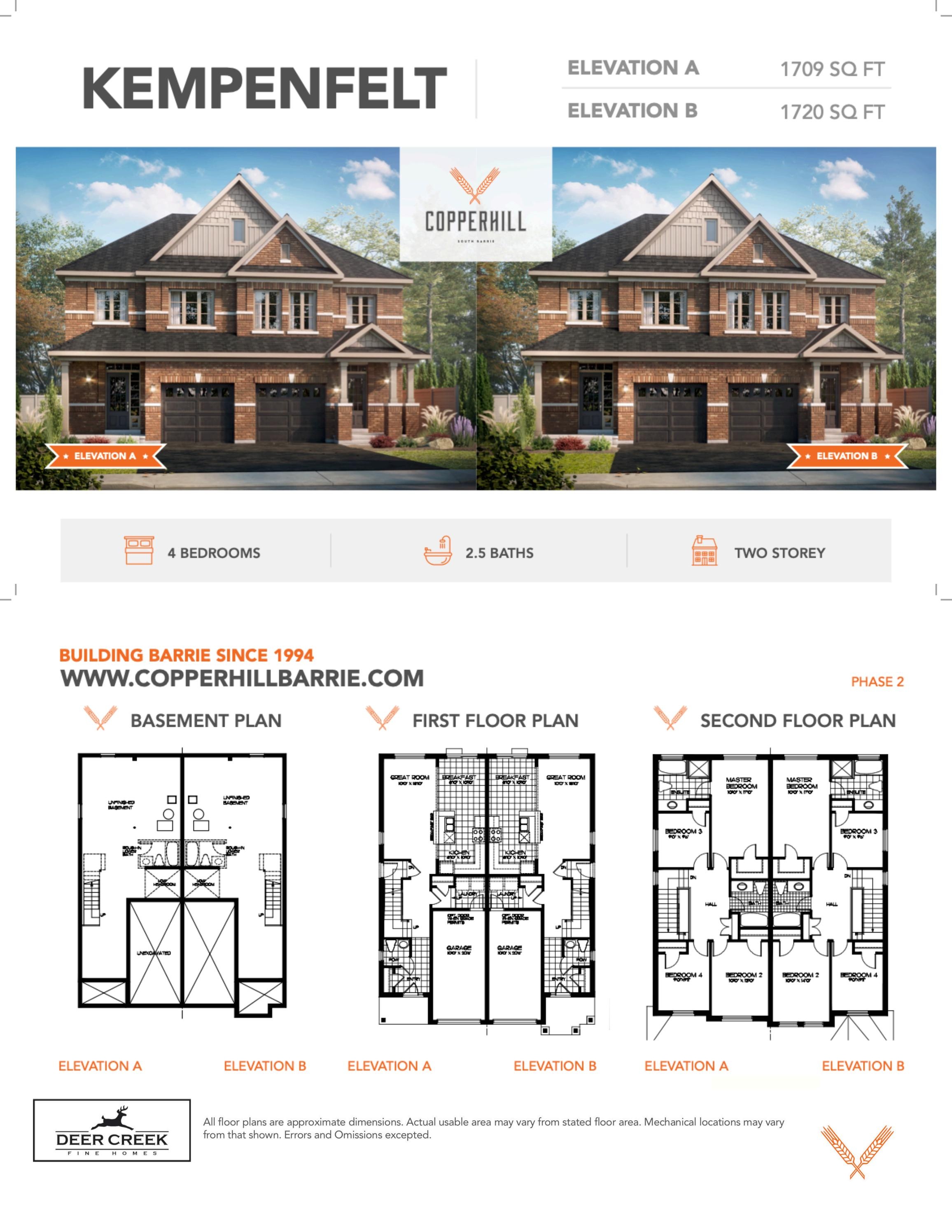 Kempenfelt Elev. A plan preview