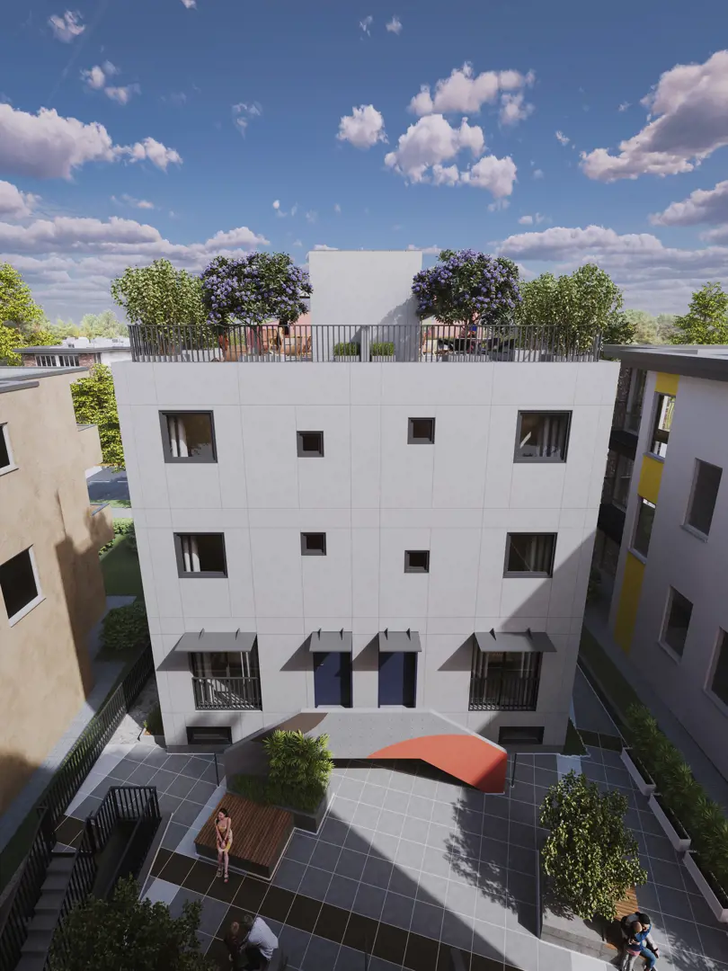 Courtyard Rendering for Coral