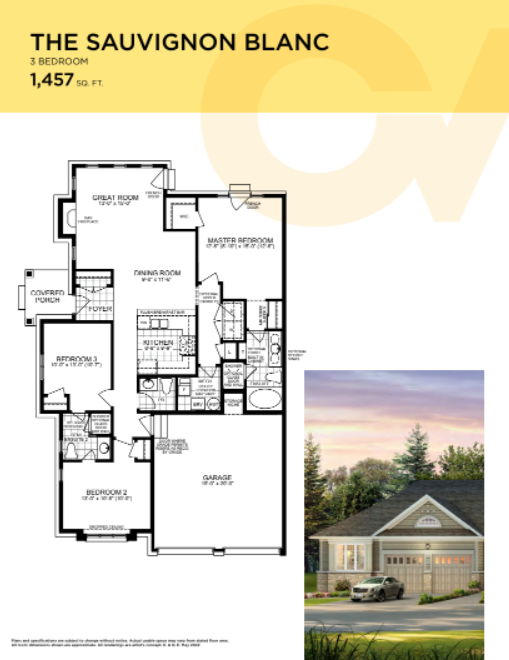 The Sauvignon Blanc floor plan