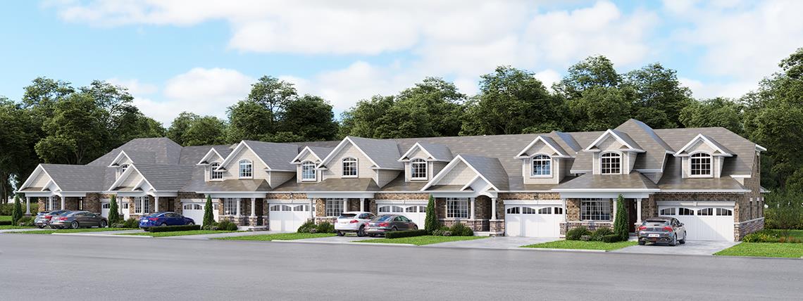 Countryside Pointe Towns rendering 4