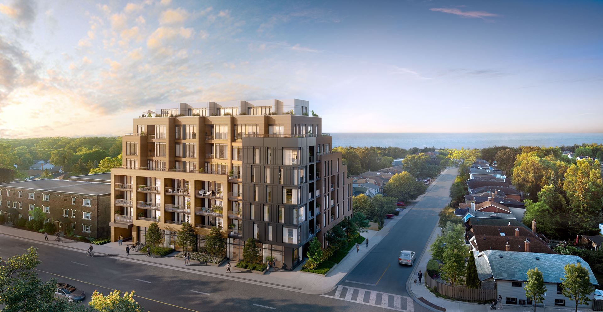 Courcelette Condo, Toronto. Artist’s rendering.