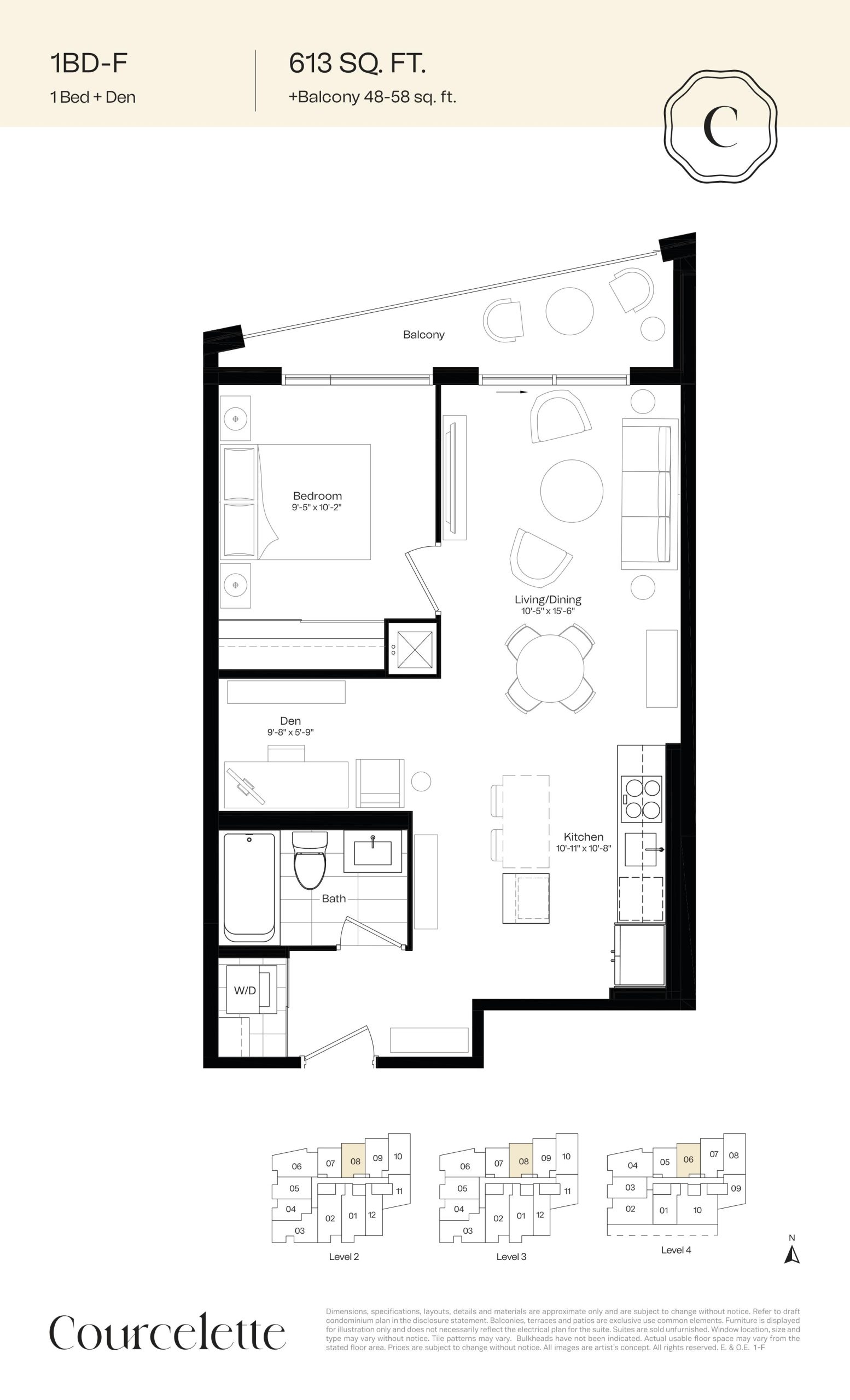 1BD-F plan preview