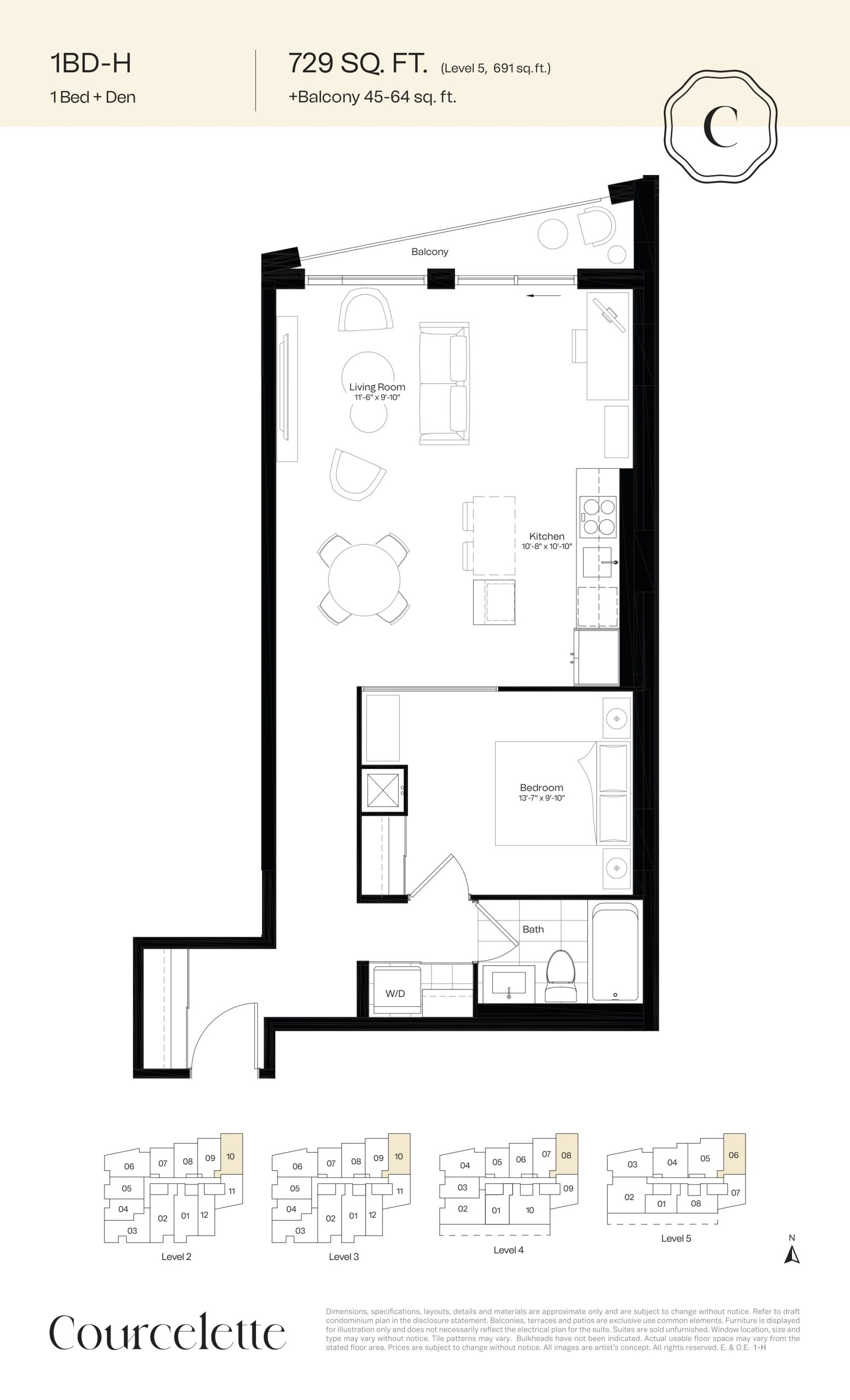 1BD-H plan preview