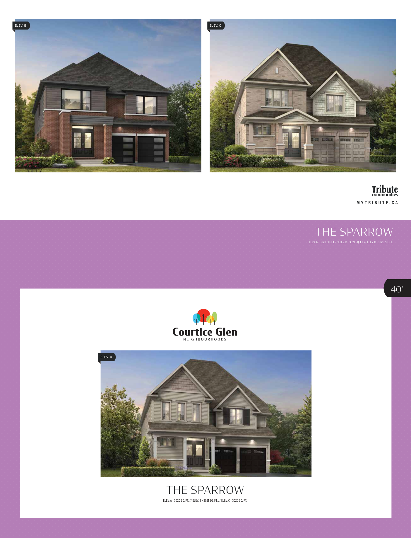 THE SPARROW A floor plan