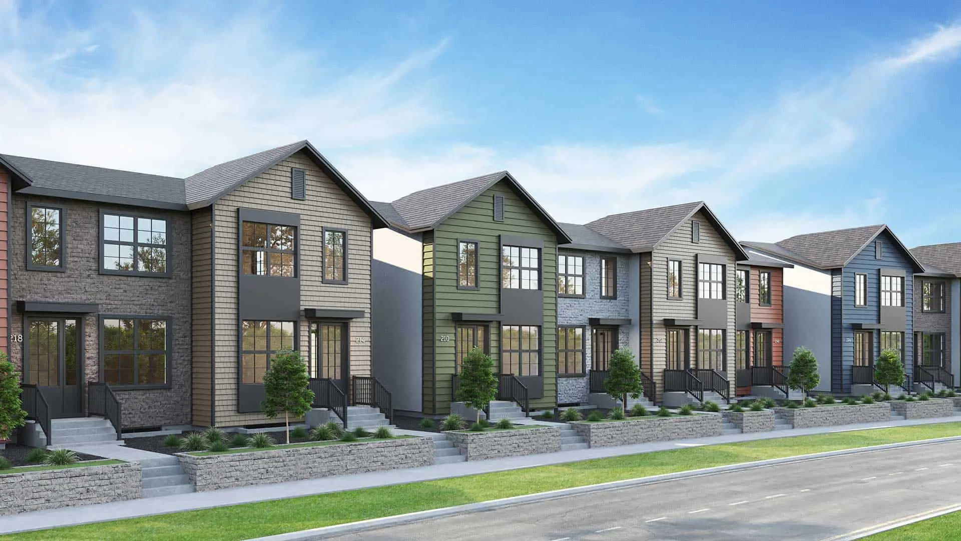Couture South Towns, Winnipeg. Artist’s rendering.
