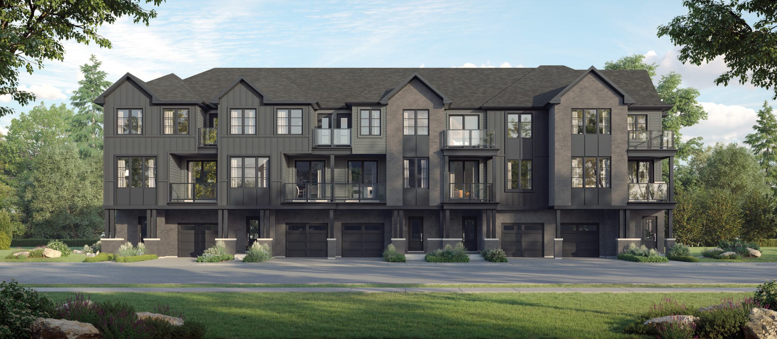 Creekview Collective Towns Phase 2, Milton. Artist’s rendering.