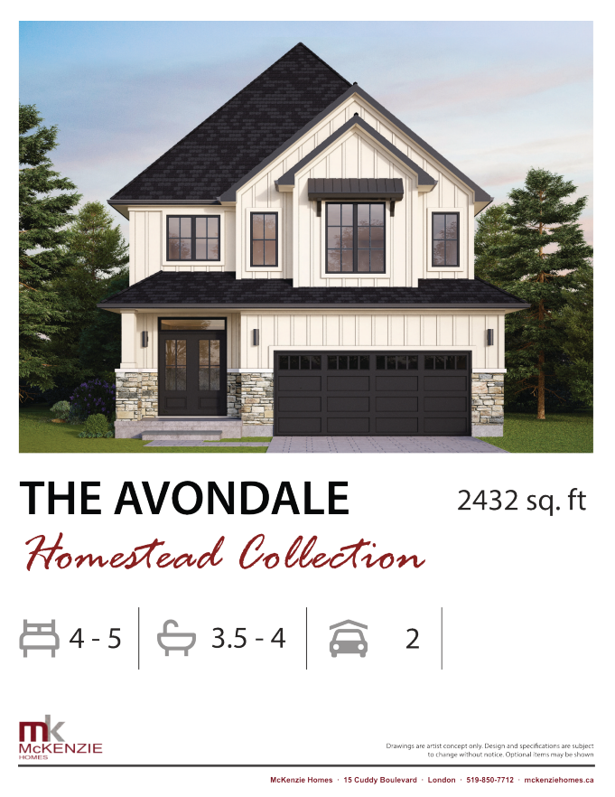 The Avondale plan preview