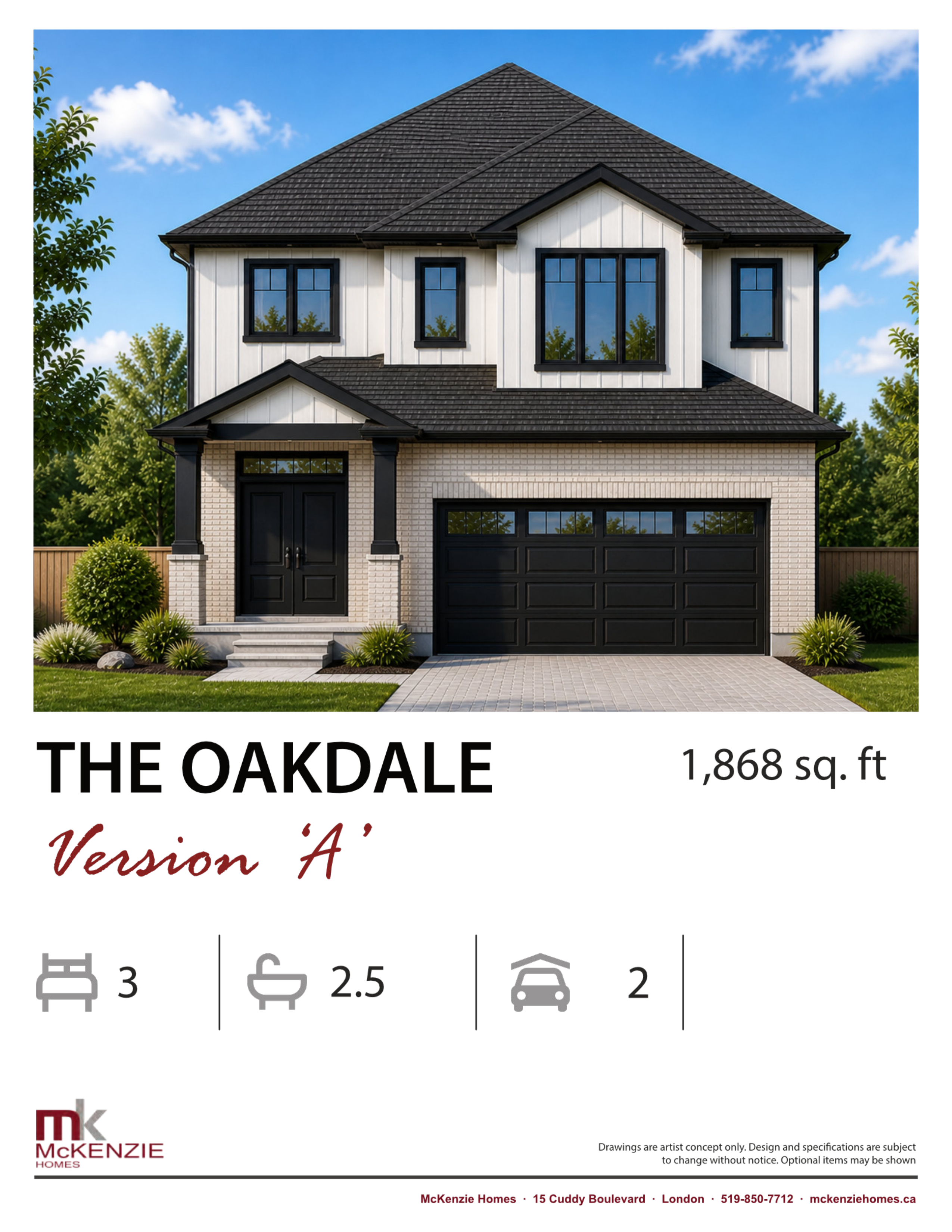 The Oakdale Classic floor plan