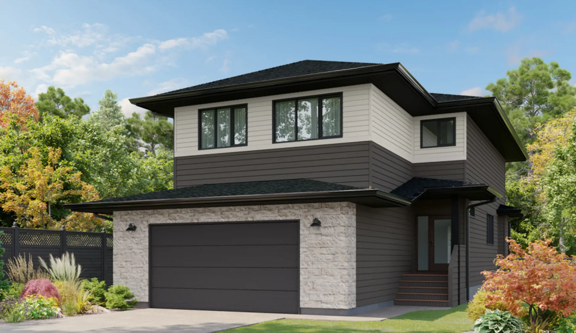 Crossings Exterior Rendering