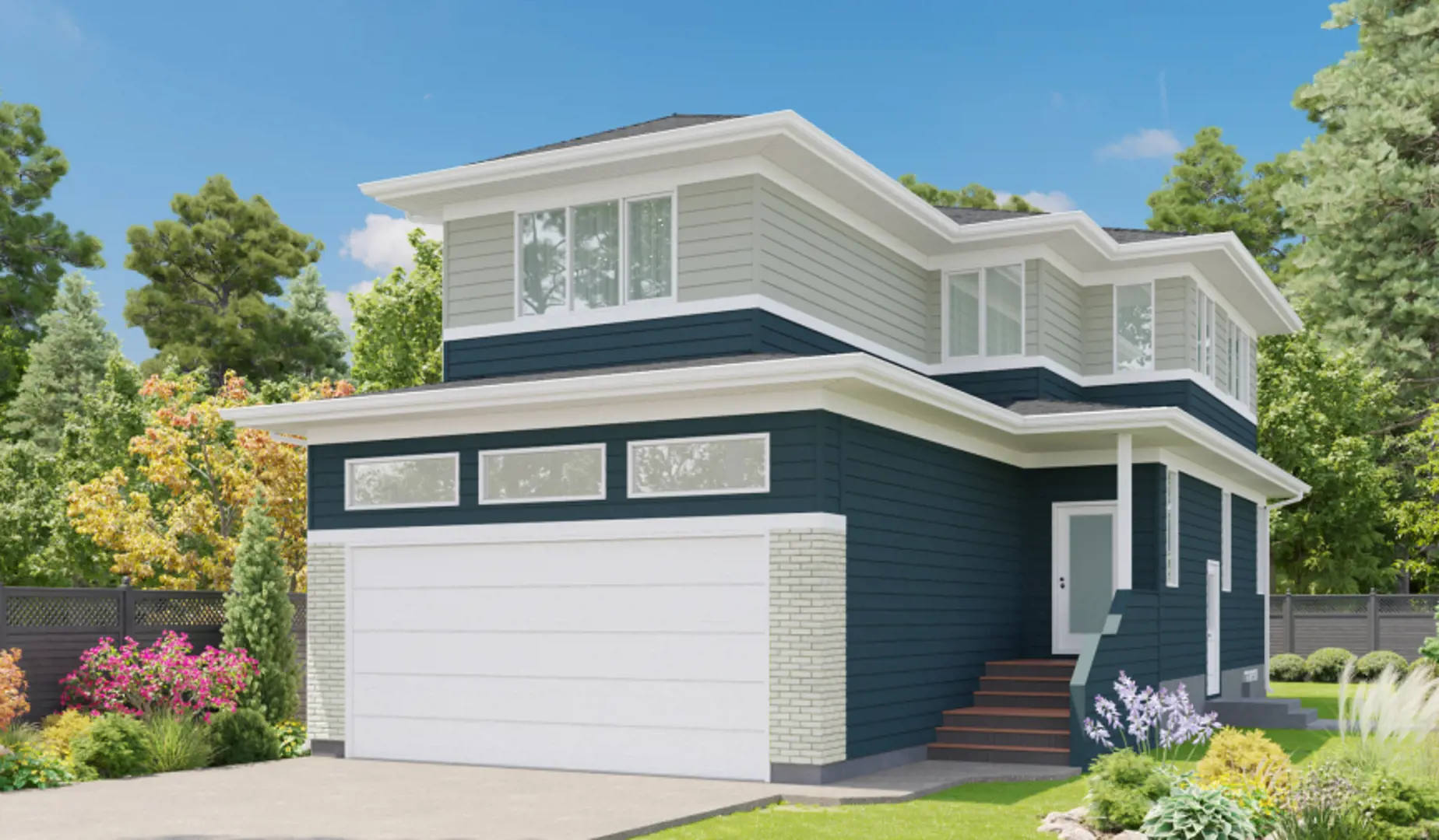 Crossings Exterior Rendering