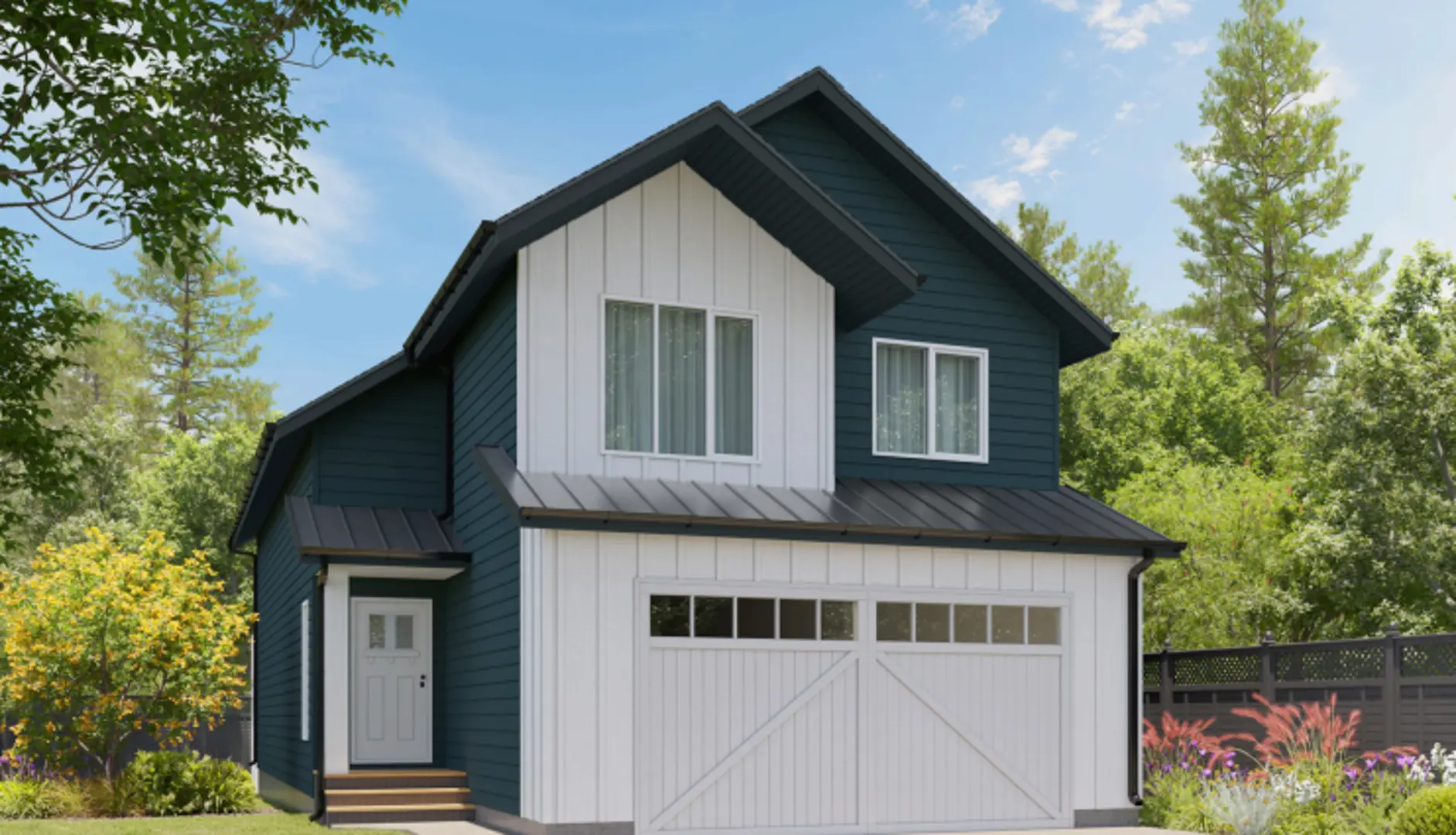 Crossings Exterior Rendering