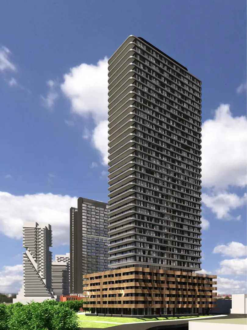 Crosstown - Block 6C, Toronto. Artist’s rendering.