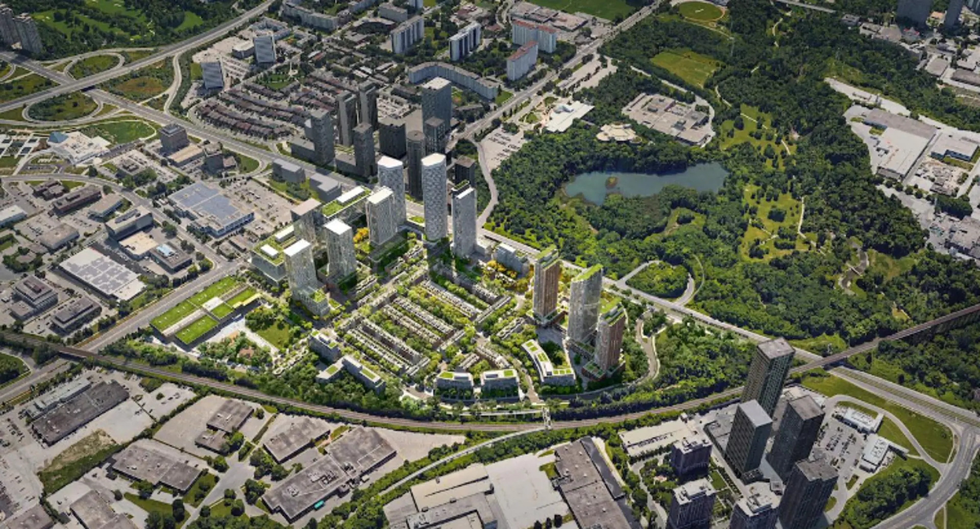 Crosstown - Remaining Blocks, Toronto. Artist’s rendering.