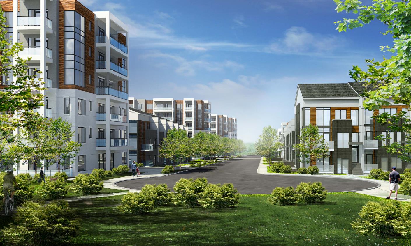 Daniels FirstHome™ Keelesdale, Toronto. Artist’s rendering.