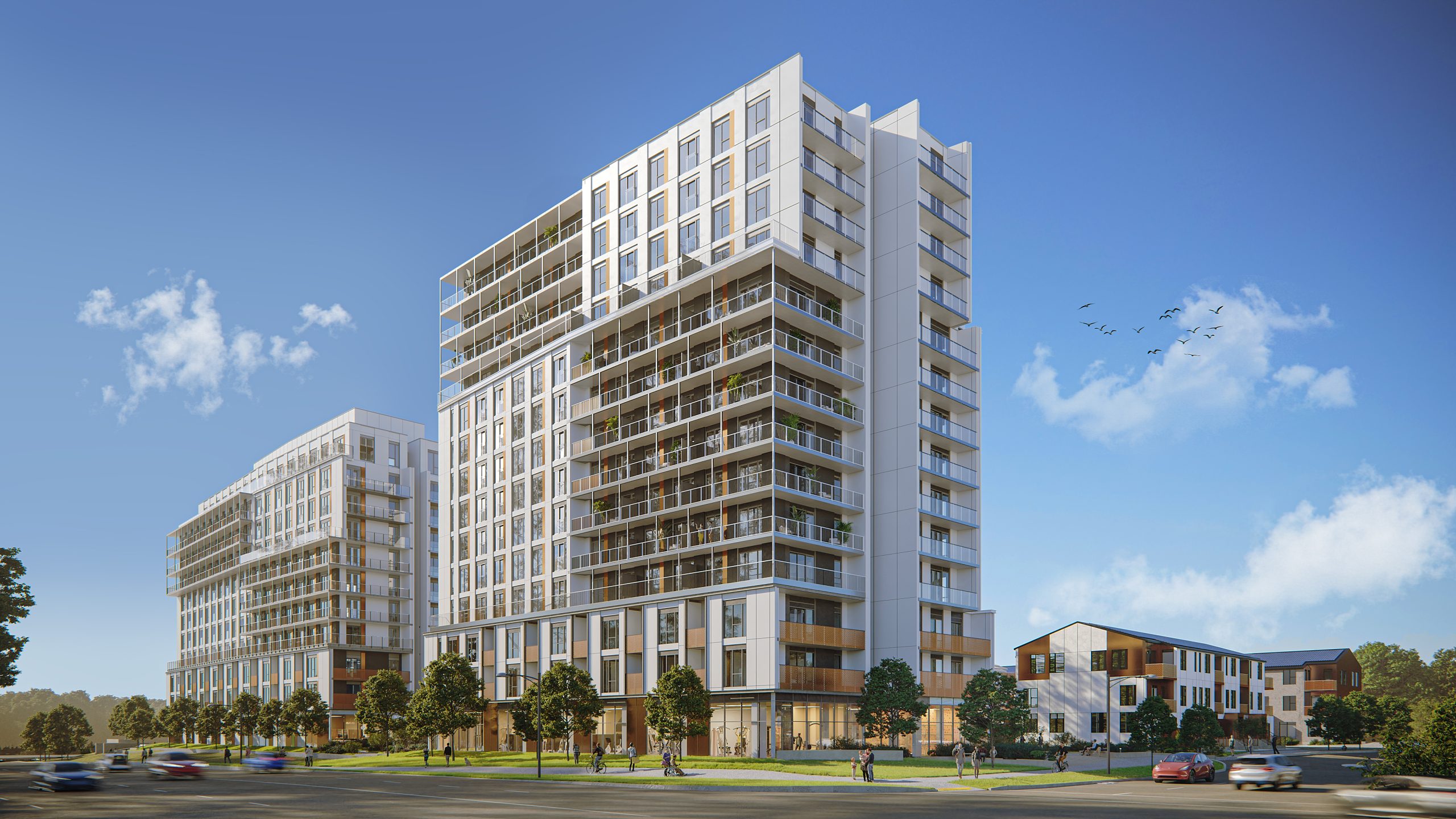 Daniels MPV2 Condos, Brampton. Artist’s rendering.