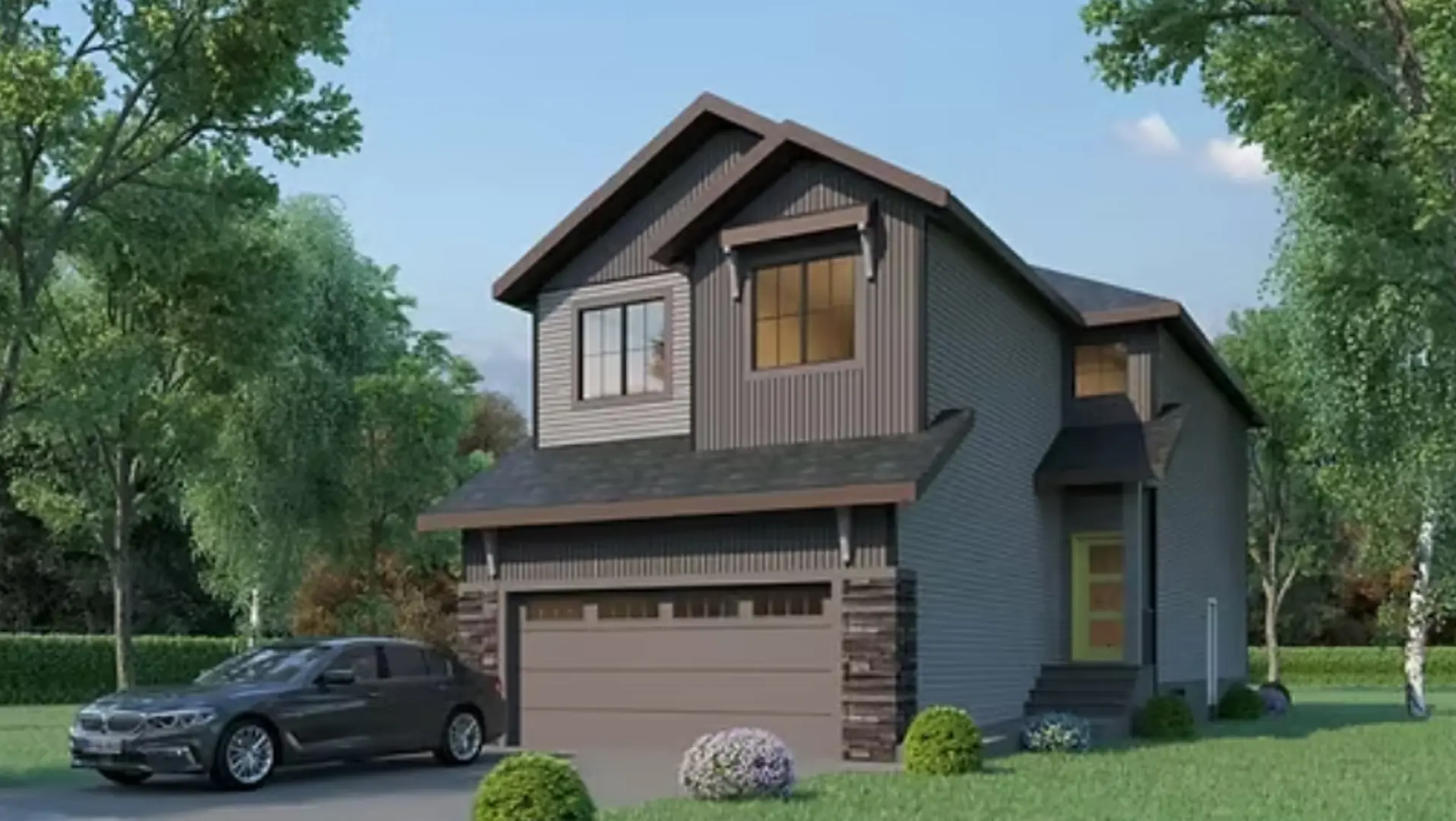 Dansereau Meadows project image. Illustrative rendering.