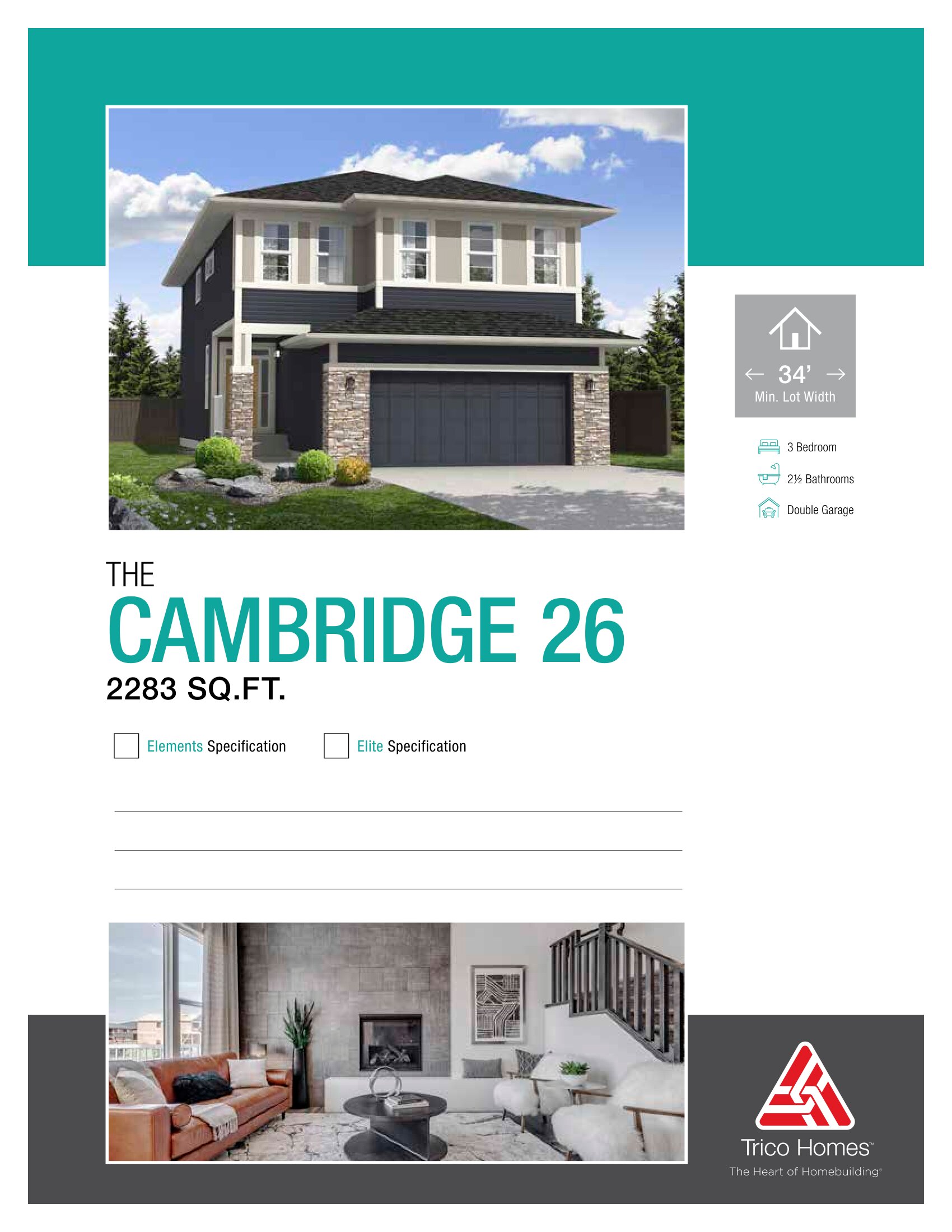 Cambridge 26 plan preview