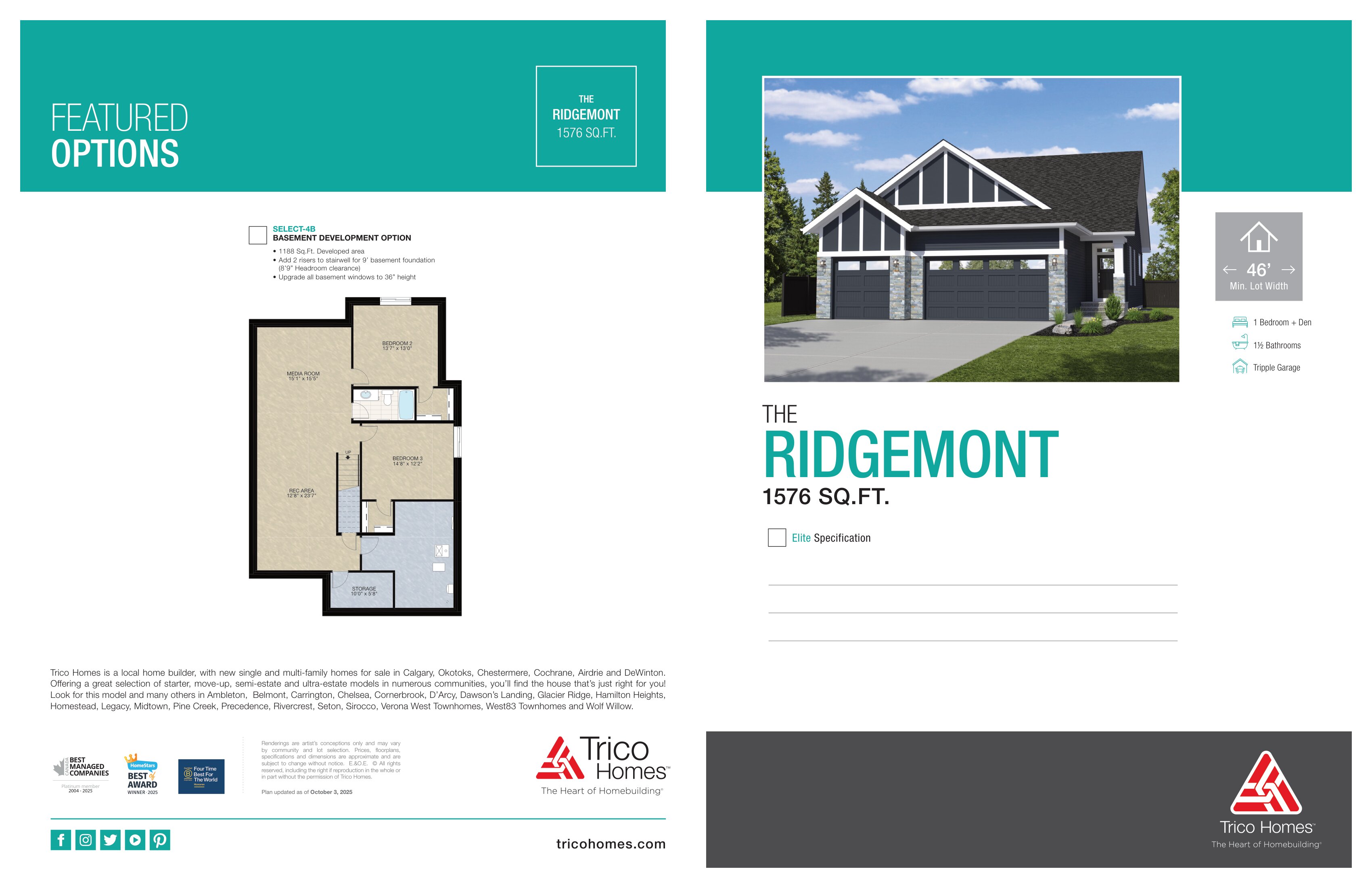 Ridgemont floor plan