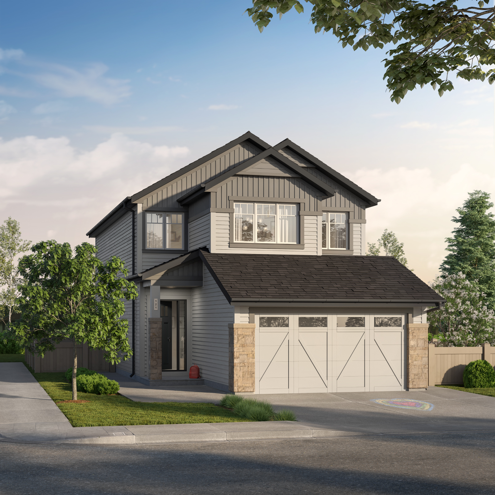 Front Drive 121 plan preview