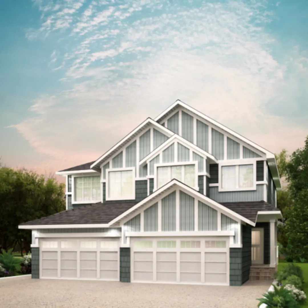 Desrochers Villages, Edmonton. Artist’s rendering.