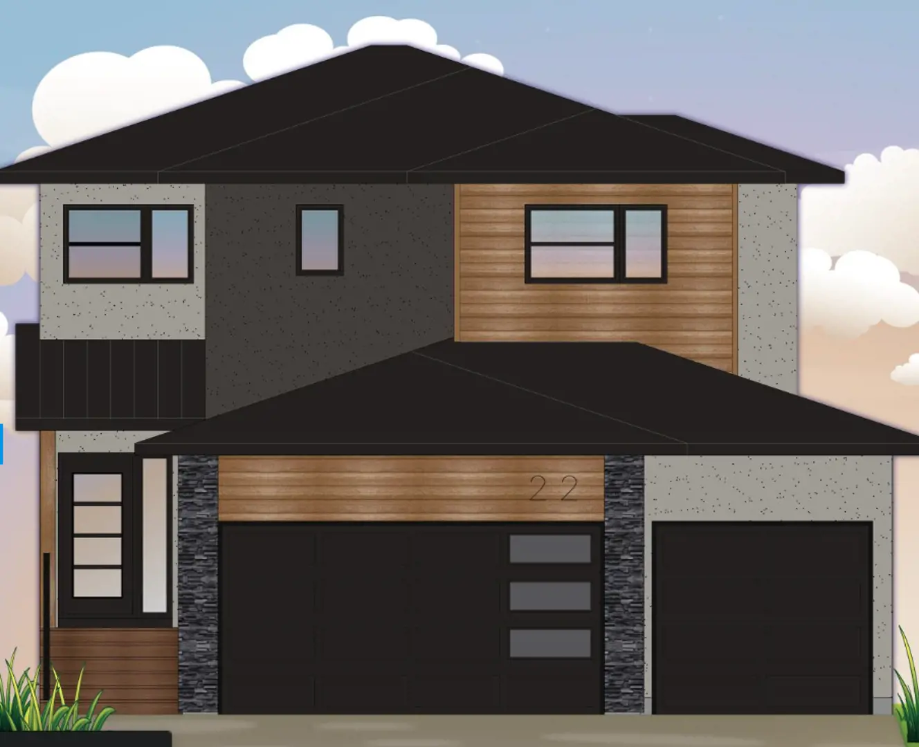 Discovery Ridge, Pilot Butte. Artist’s rendering.