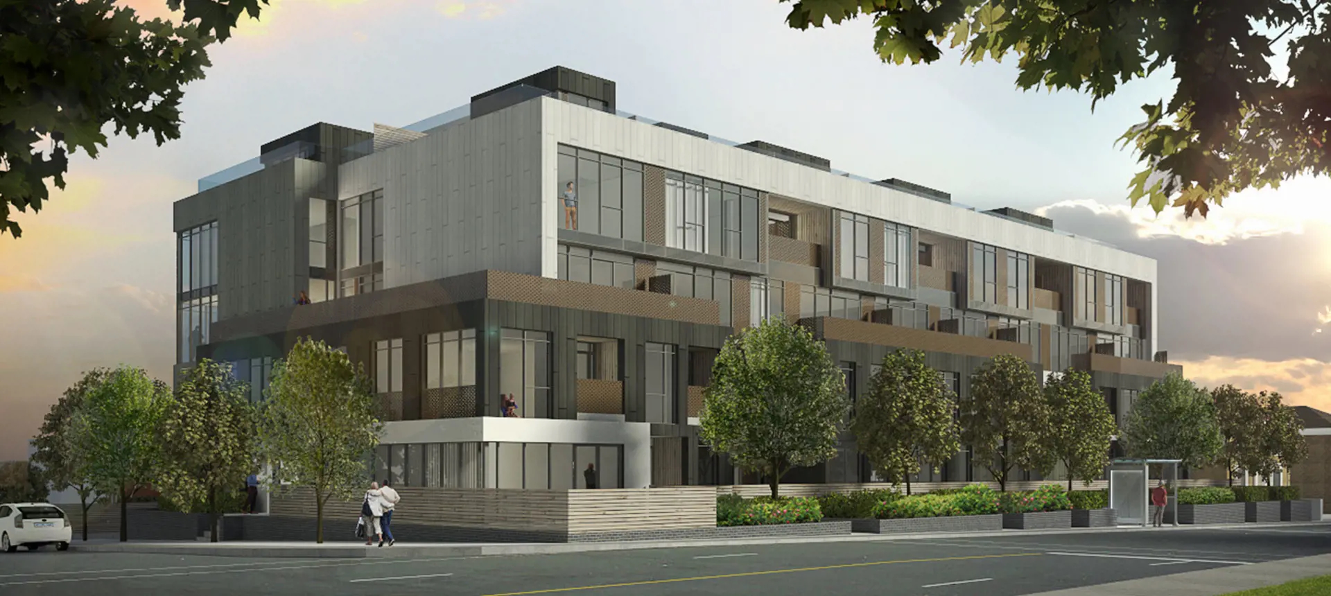 Distrikt Forest Hill Towns, Toronto. Artist’s rendering.
