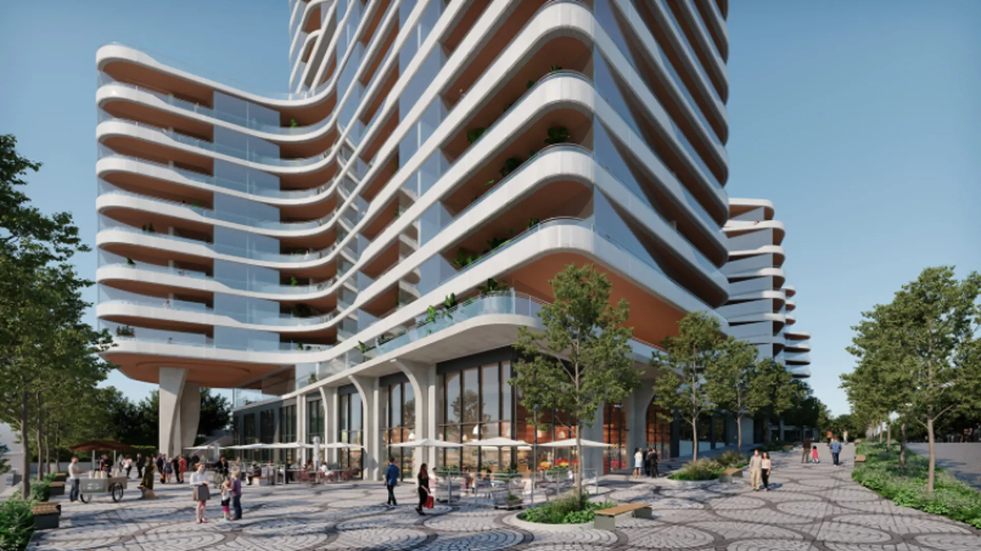 Distrikt St Clair Gardens, Toronto. Artist’s rendering.