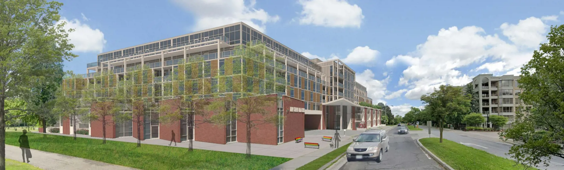 Donway West, Toronto. Artist’s rendering.