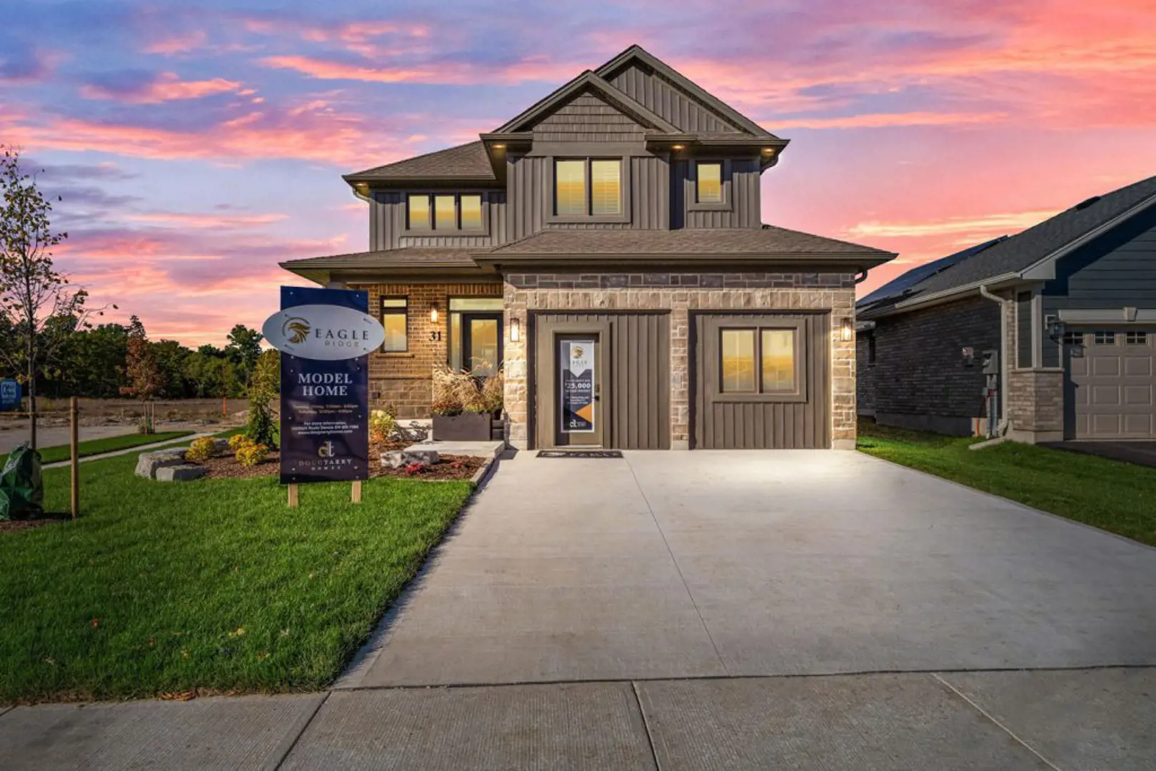 Eagle Ridge, Central Elgin. Artist’s rendering.