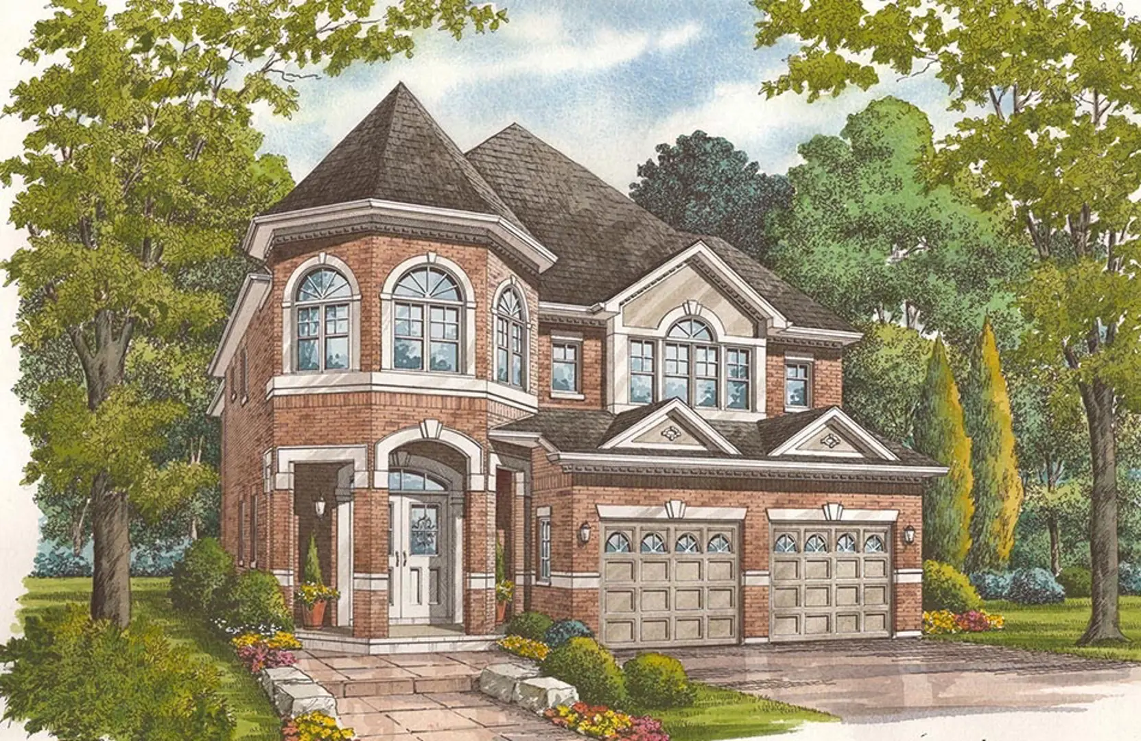 Eagle Woods, Ajax. Artist’s rendering.