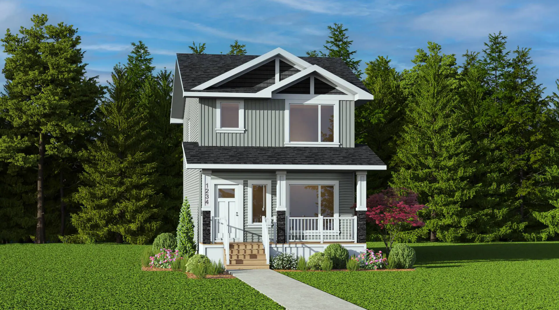 Eastbrook on the Greens - Single-Family Homes, Regina. Artist’s rendering.