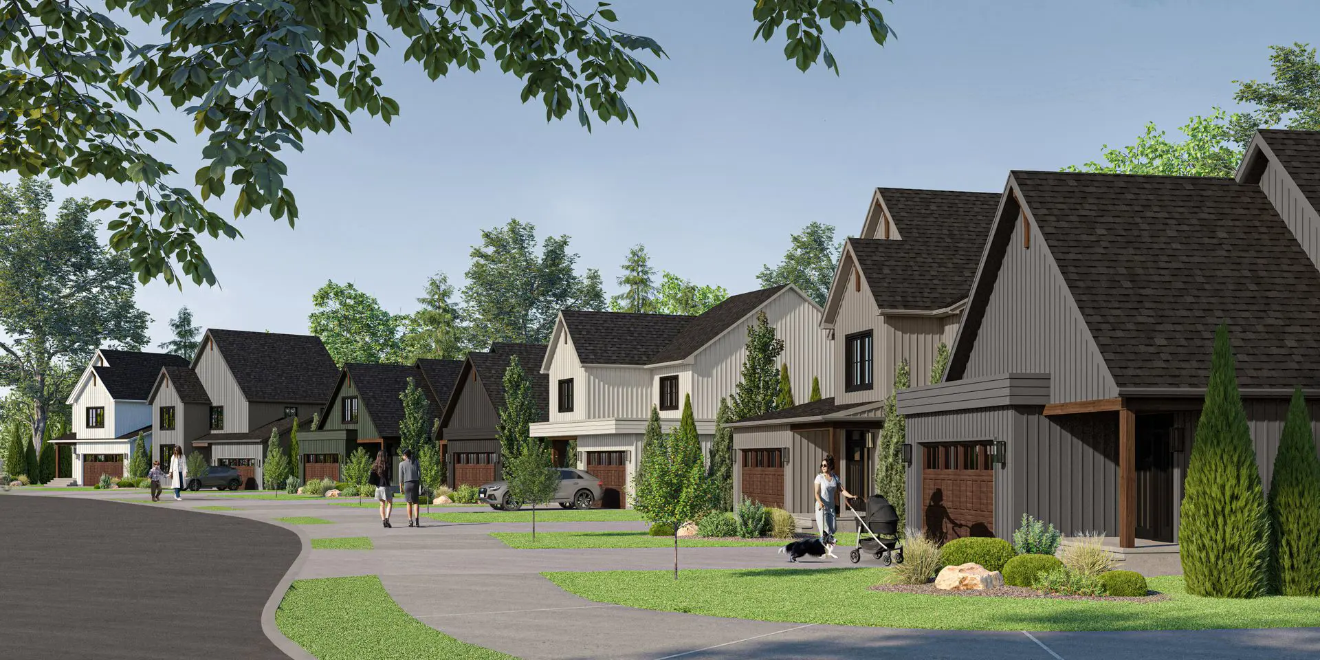 Eastfields, Cramahe. Artist’s rendering.