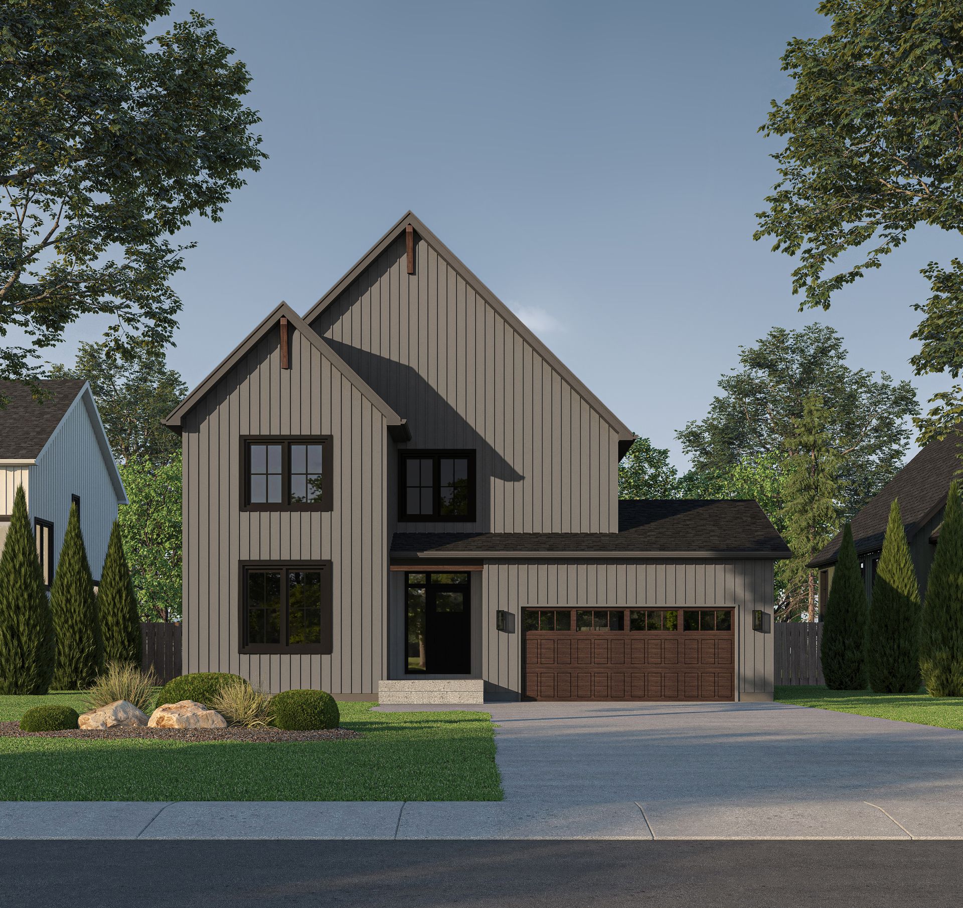 The Aksel floor plan