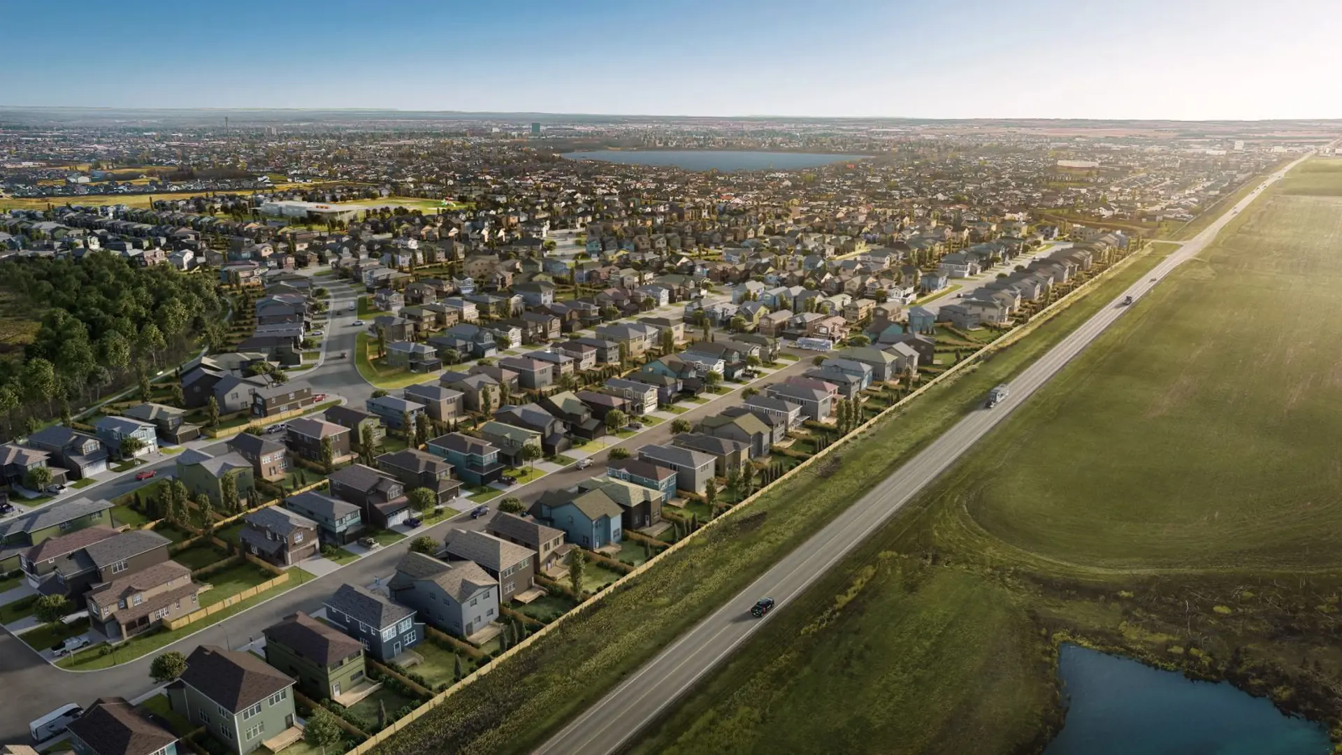 Easthaven, Grande Prairie. Artist’s rendering.
