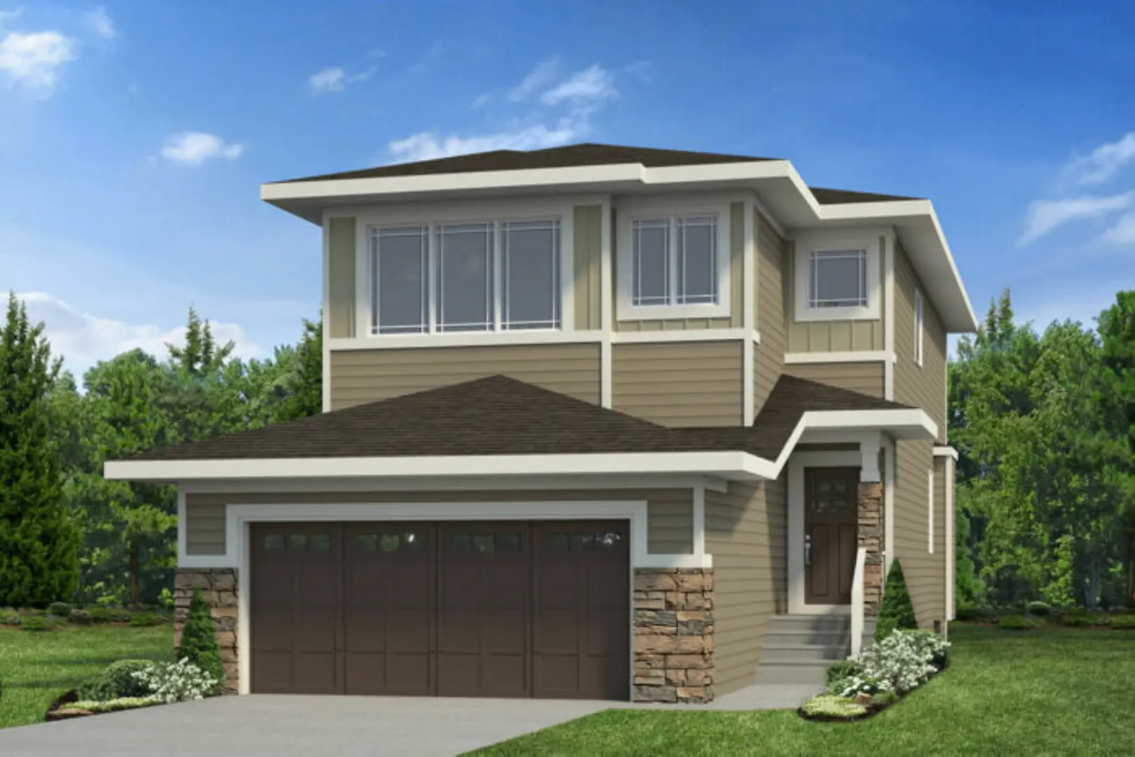 Easton, Spruce Grove. Artist’s rendering.