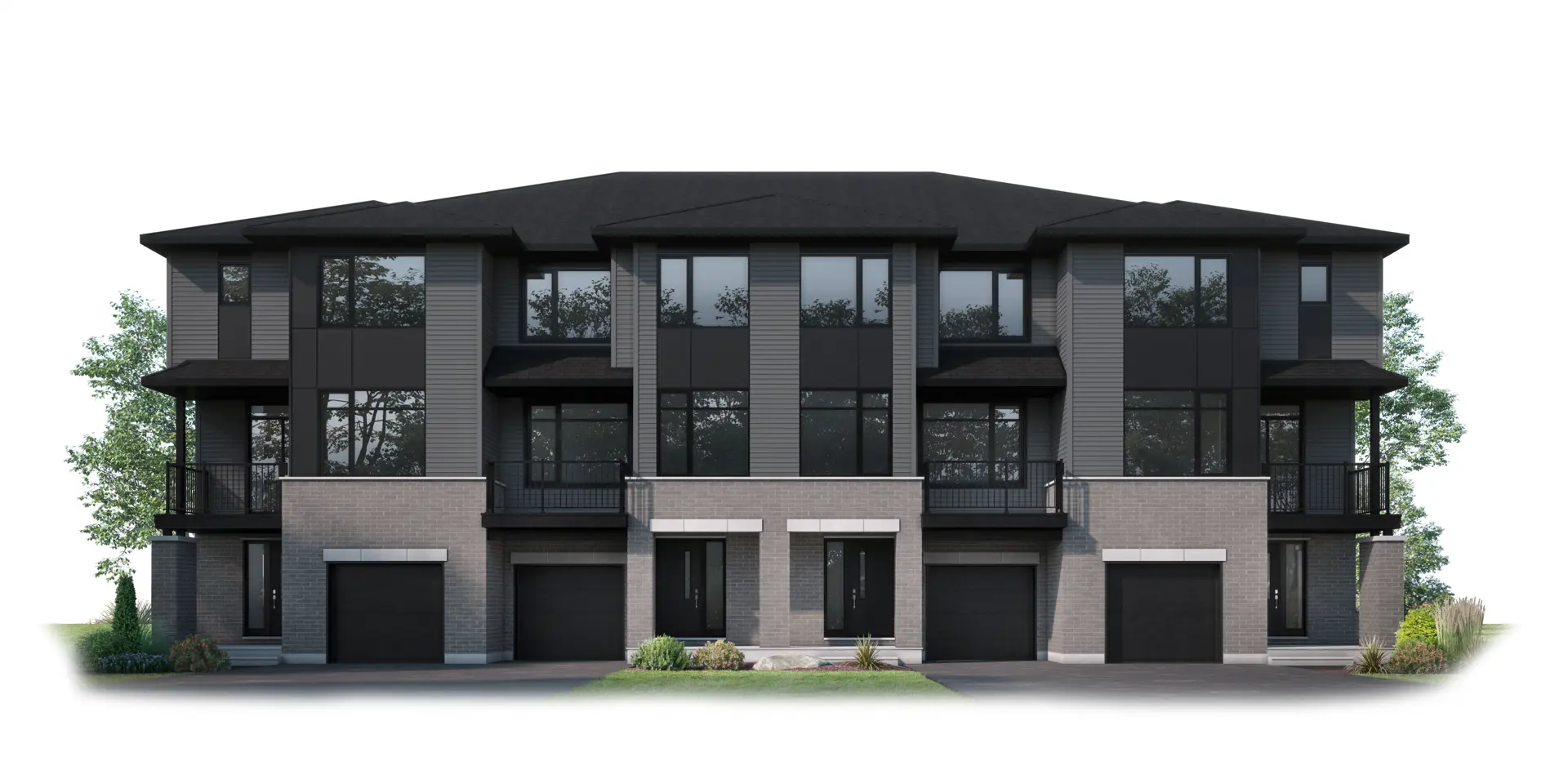 EdenWylde - Terrace Towns, Ottawa. Artist’s rendering.