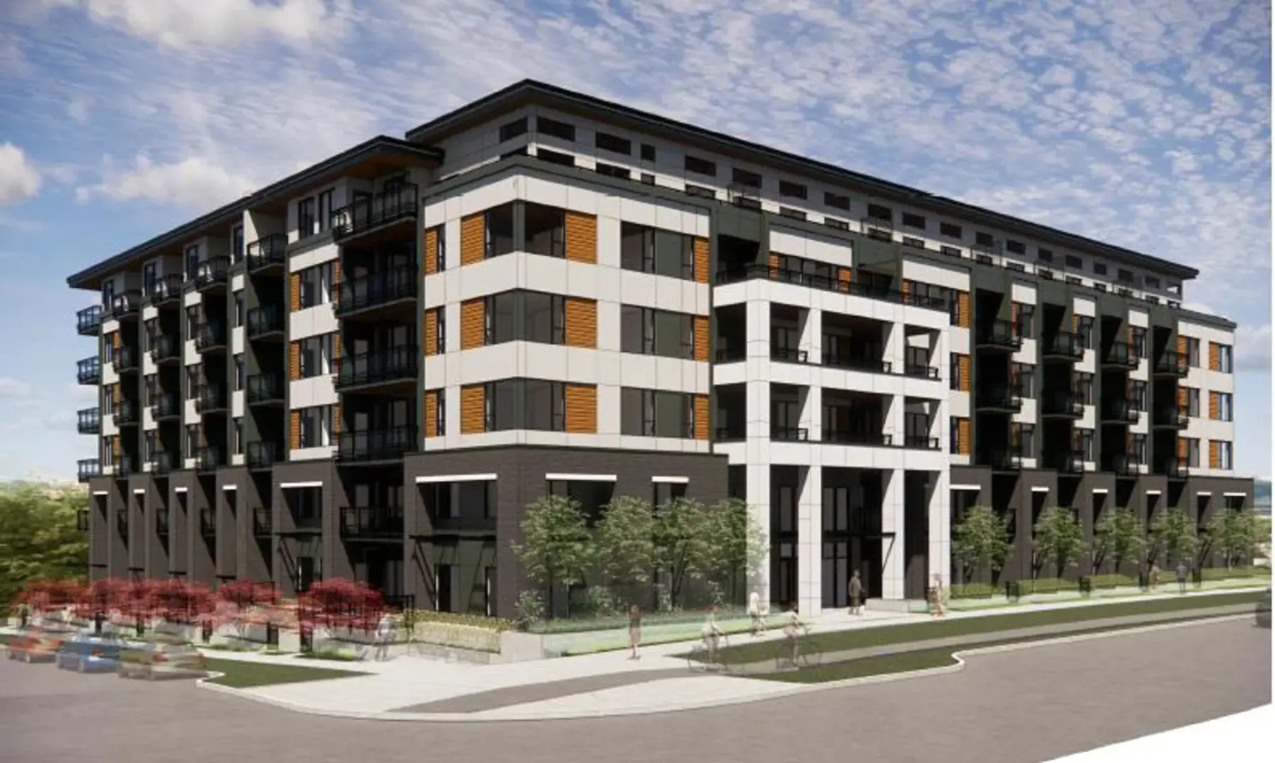 Edge, Surrey. Artist’s rendering.