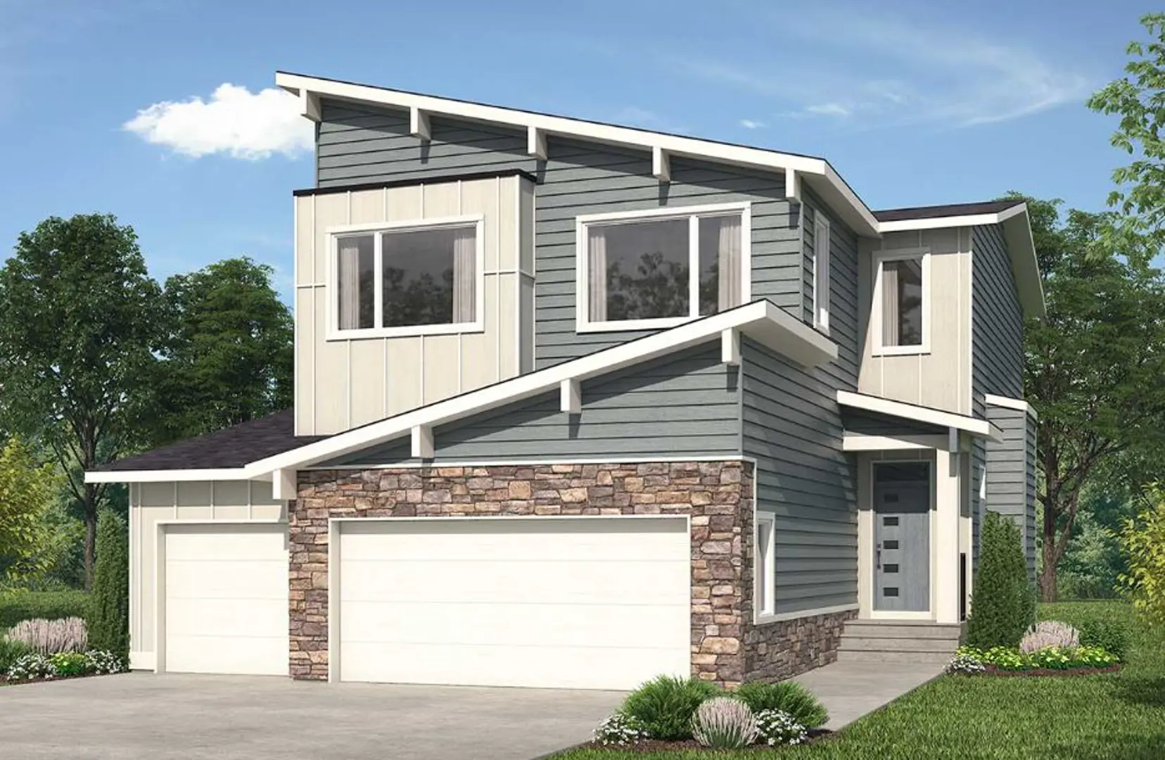 Edgefield, Strathmore. Artist’s rendering.