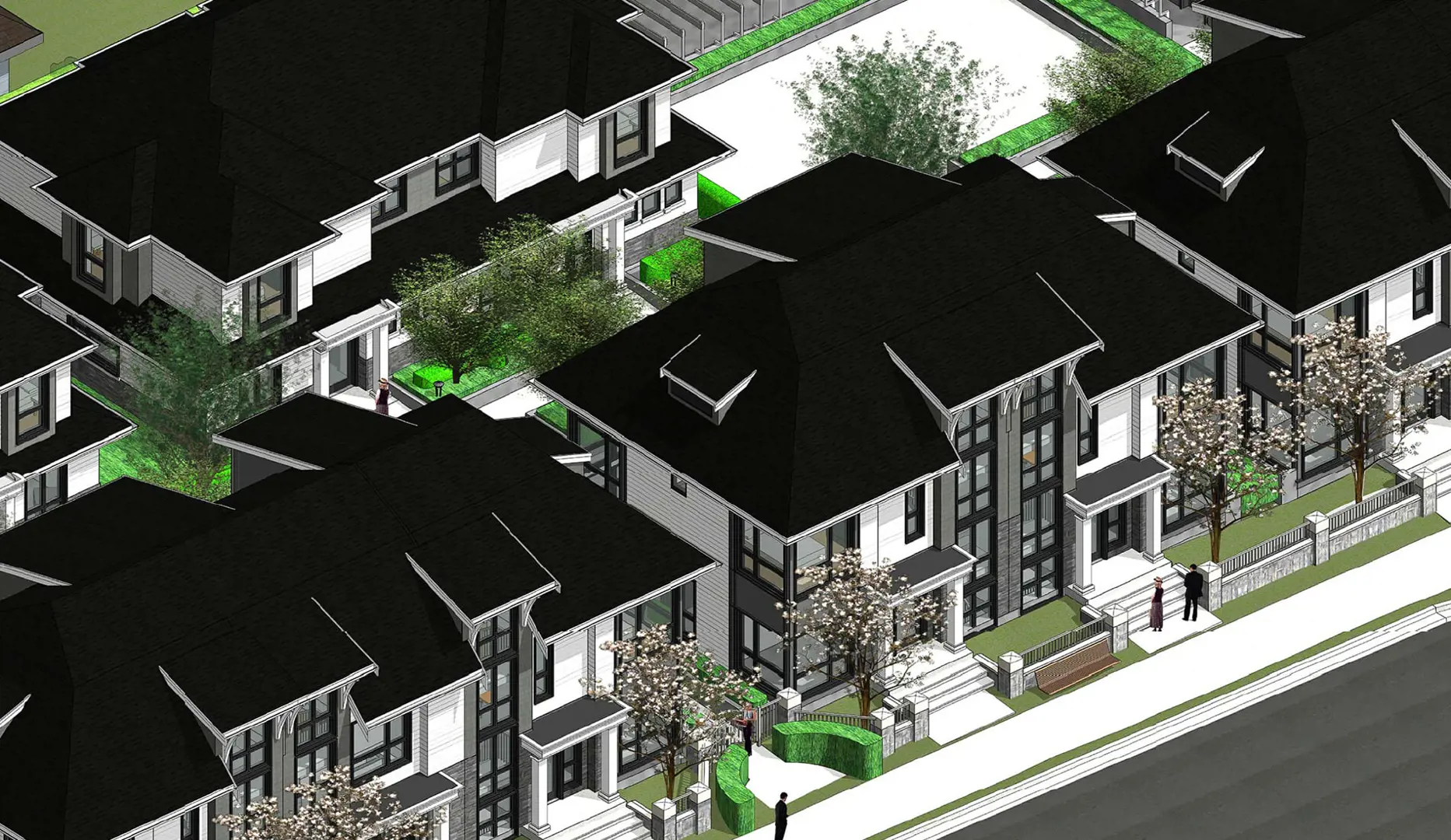 Edgemont Village, North Vancouver. Artist’s rendering.