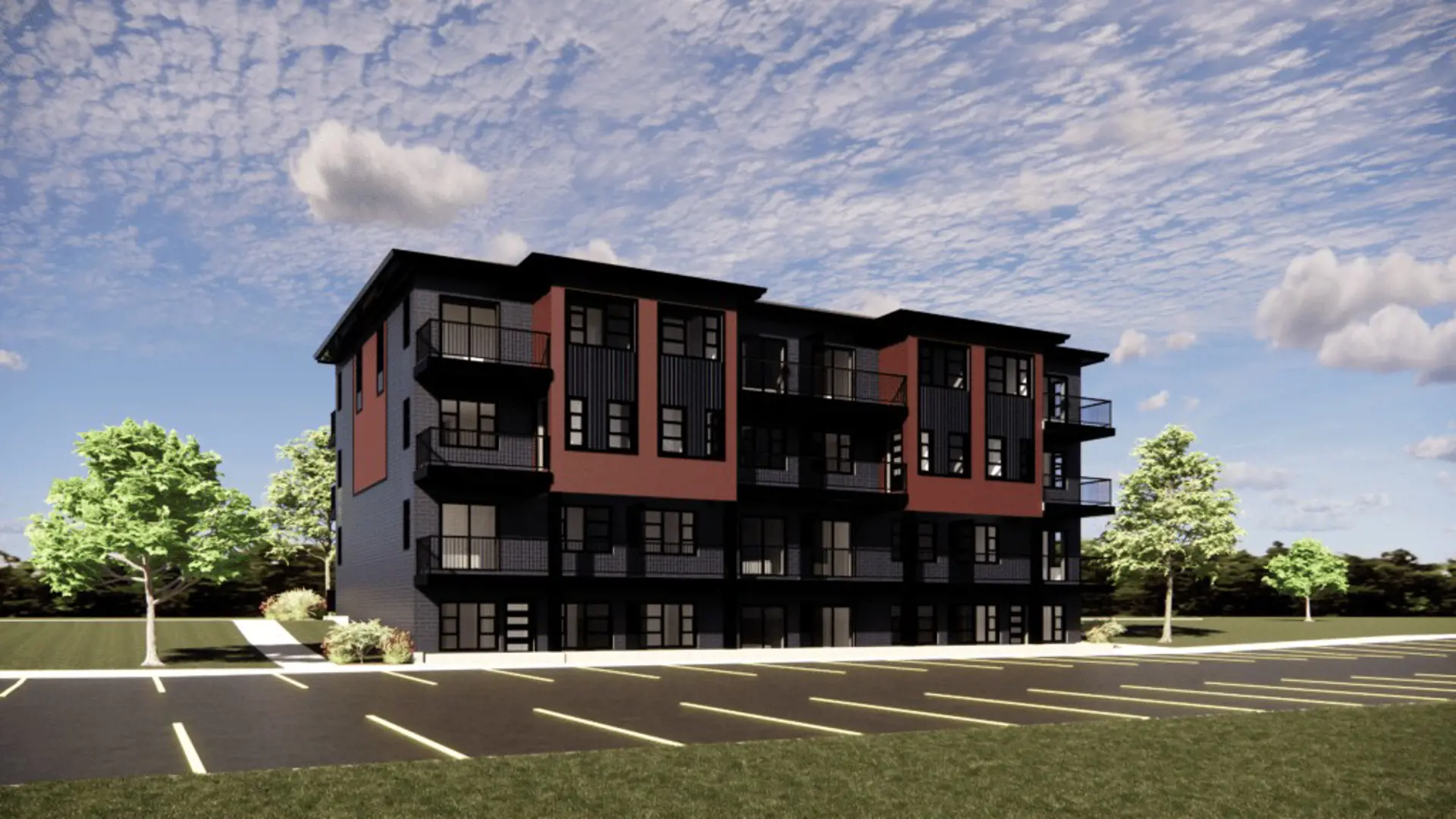 Edgewood, Urban Towns, Kitchener. Artist’s rendering.