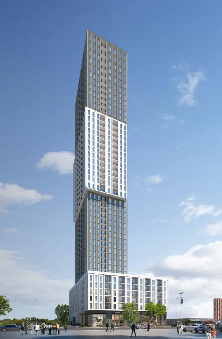 Eglinton GO, Toronto. Artist’s rendering.