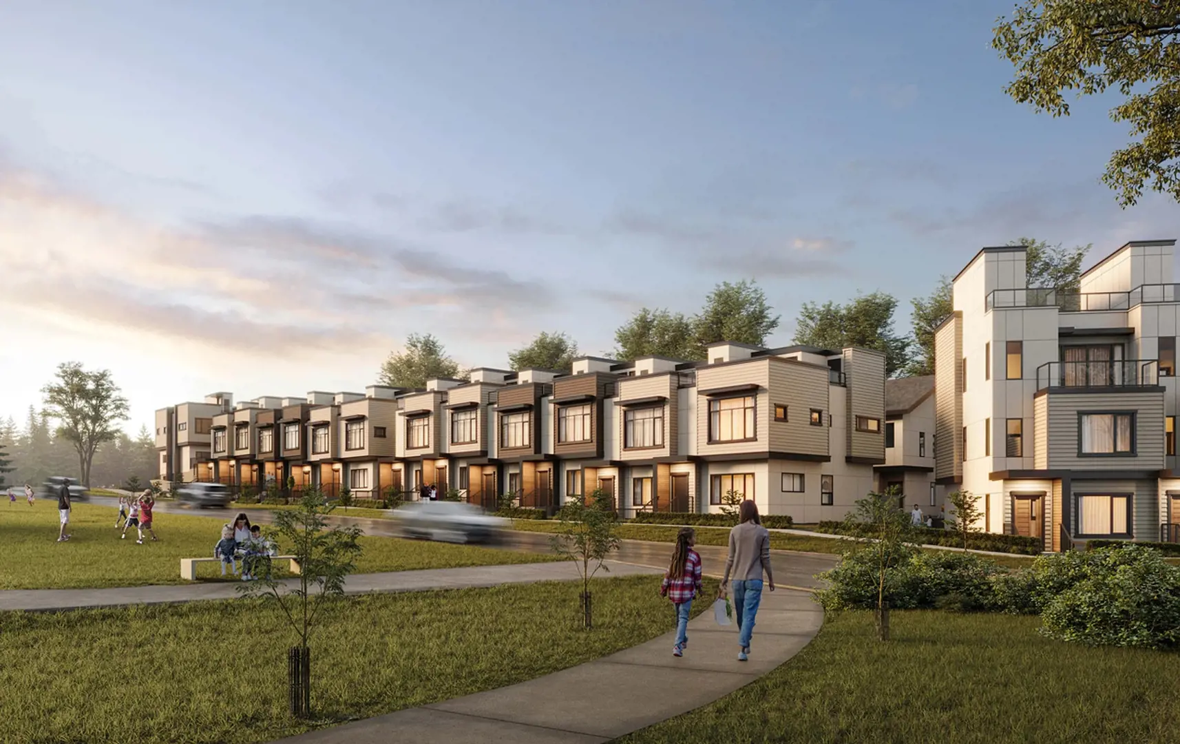 Elisa at Sunnyside Park, Surrey. Artist’s rendering.