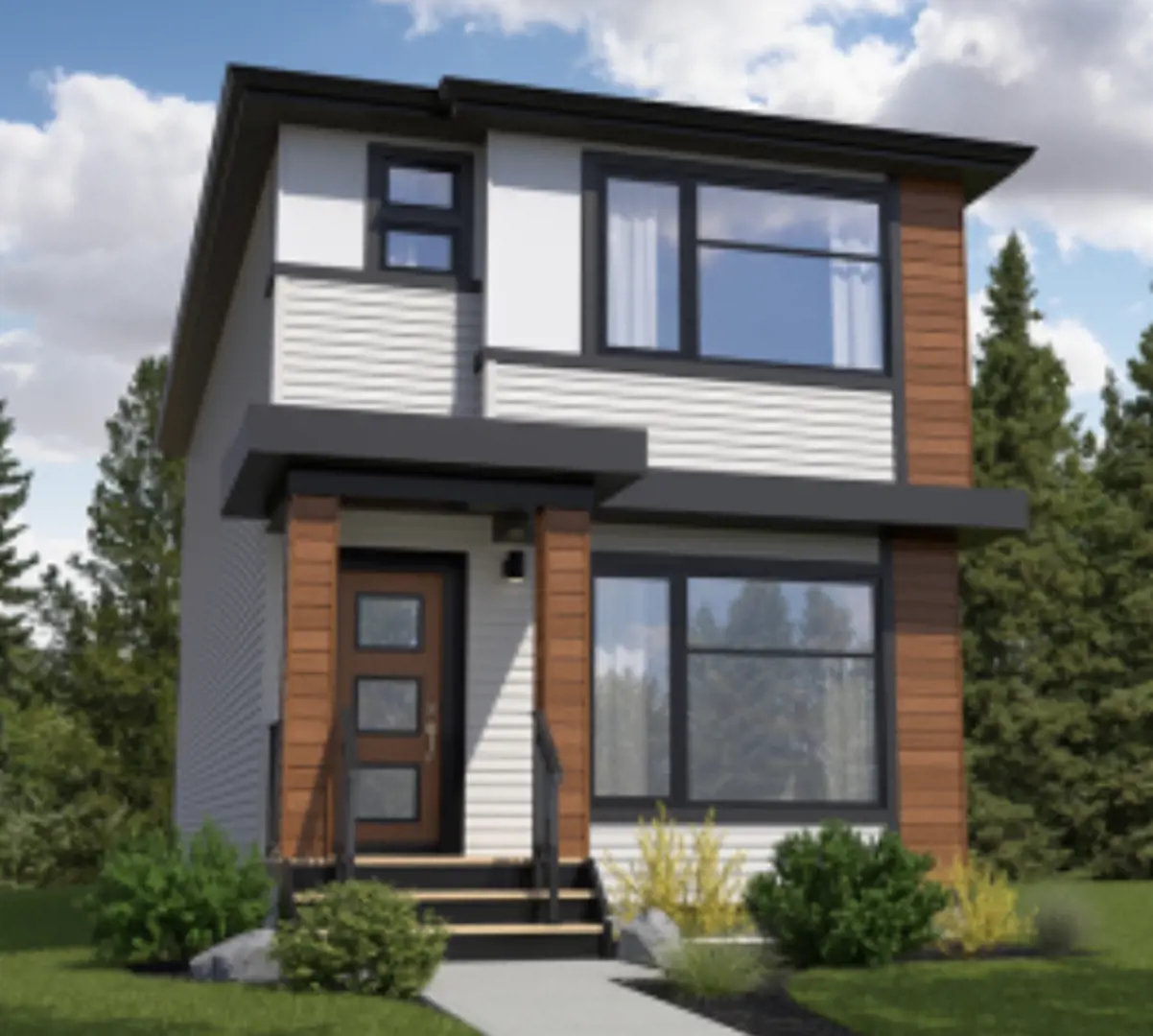 Ellis Greens by Daytona Homes, Edmonton. Artist’s rendering.