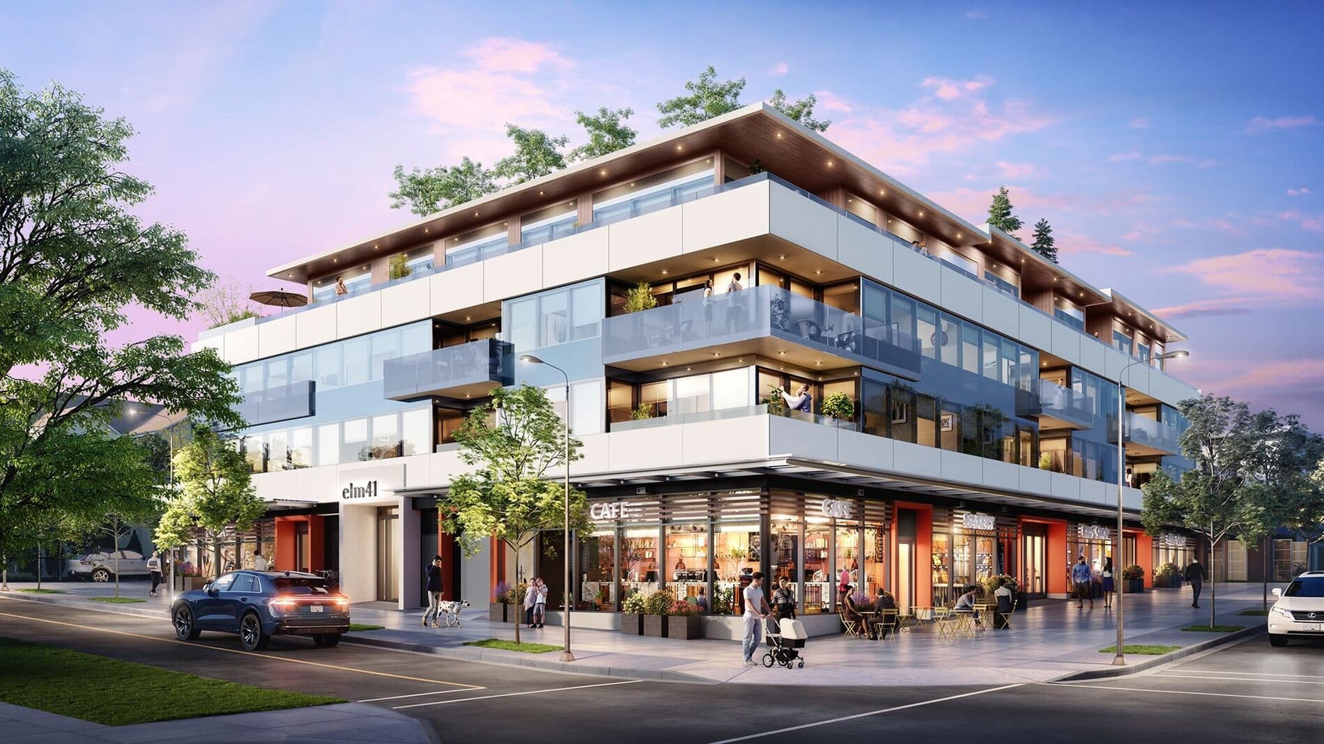 Elm41 Condos rendering