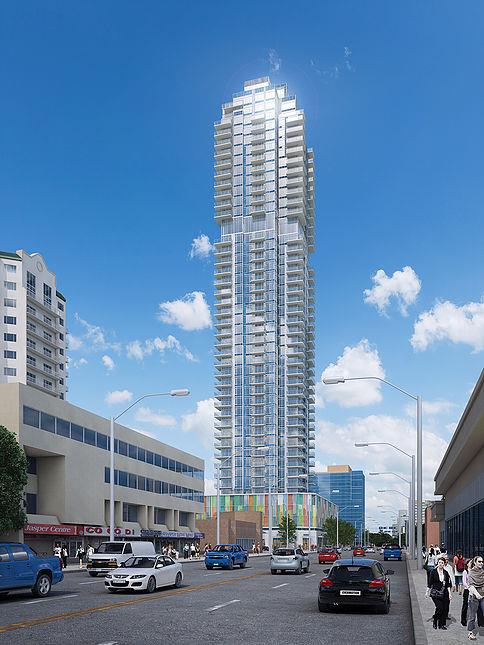Emerald Tower Condos, Edmonton. Artist’s rendering.